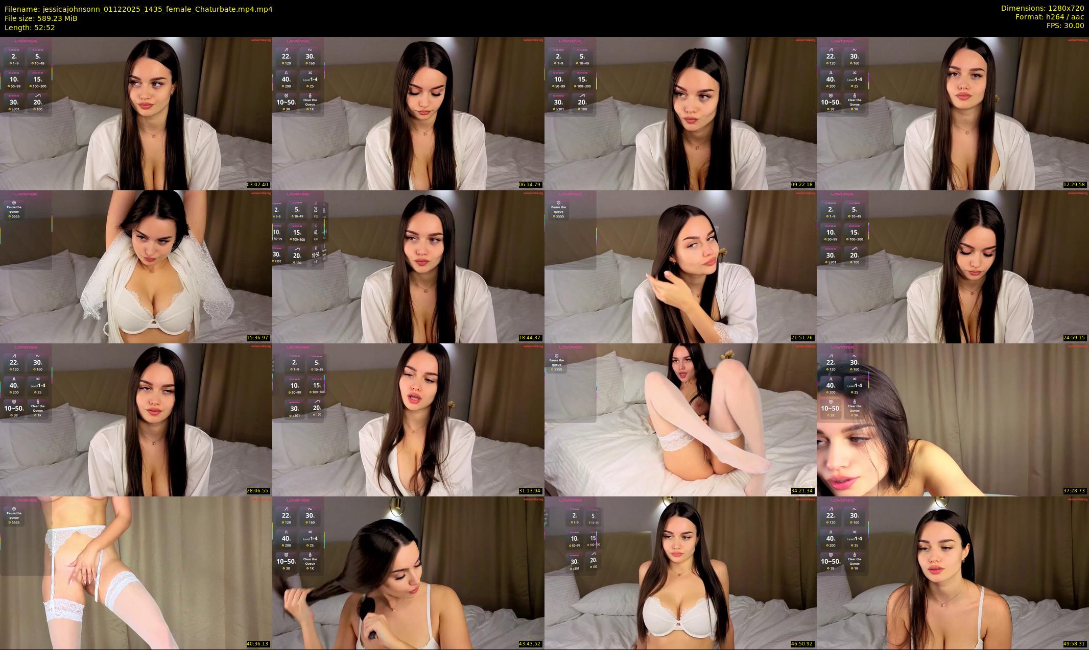 jessicajohnsonn — 53 minute Chaturbate female cam show recording, 720p, Dec 1, 2025