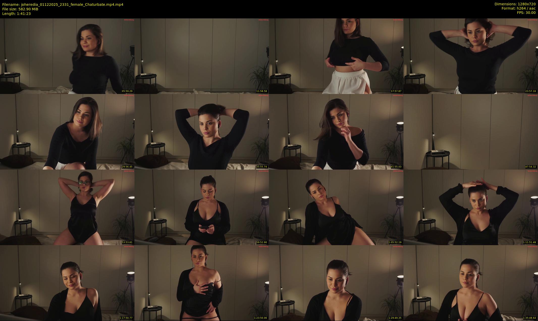 joheredia — 102 minute Chaturbate female cam show recording, 720p, Dec 1, 2025