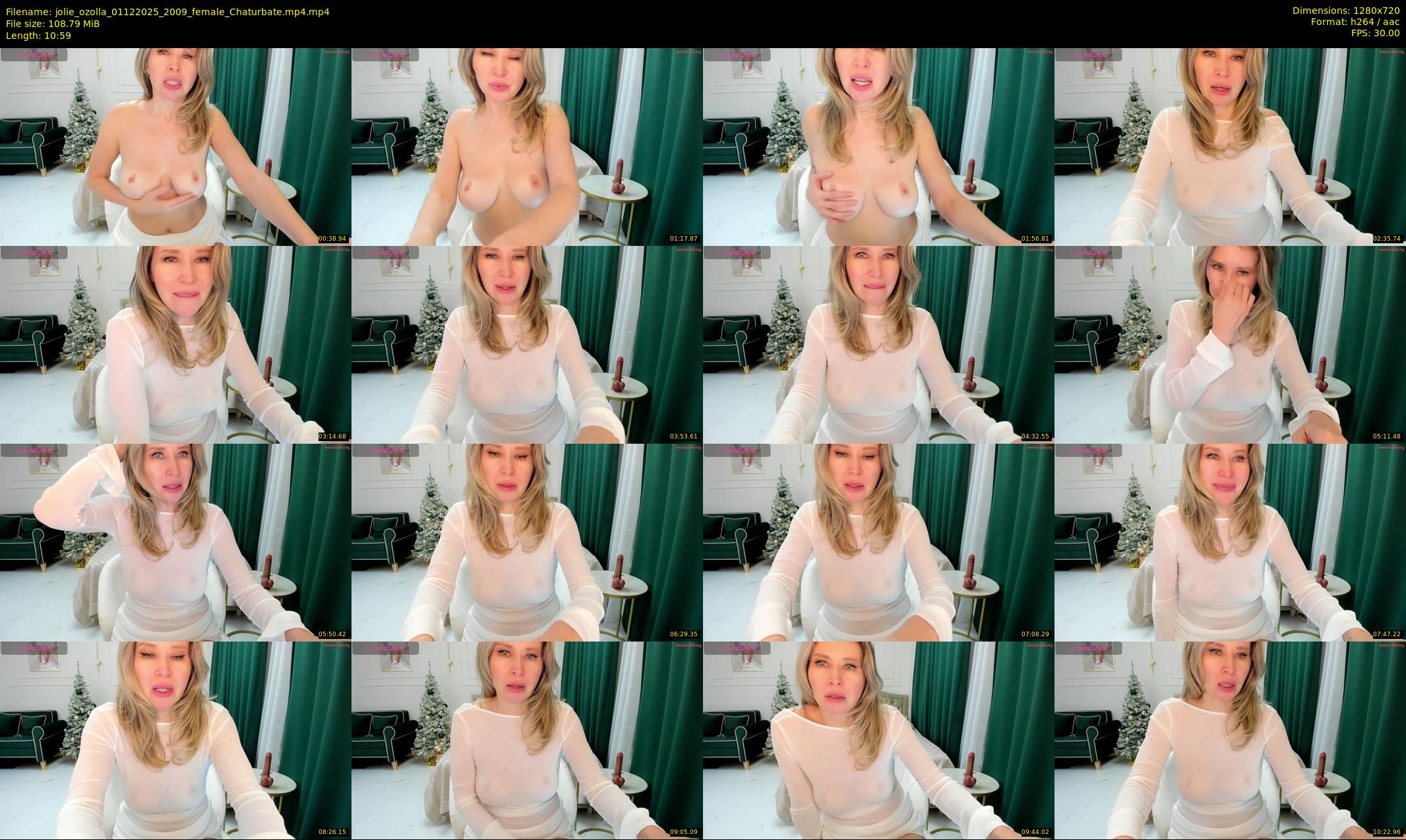 jolie_ozolla — 11 minute Chaturbate female cam show recording, 720p, Dec 1, 2025