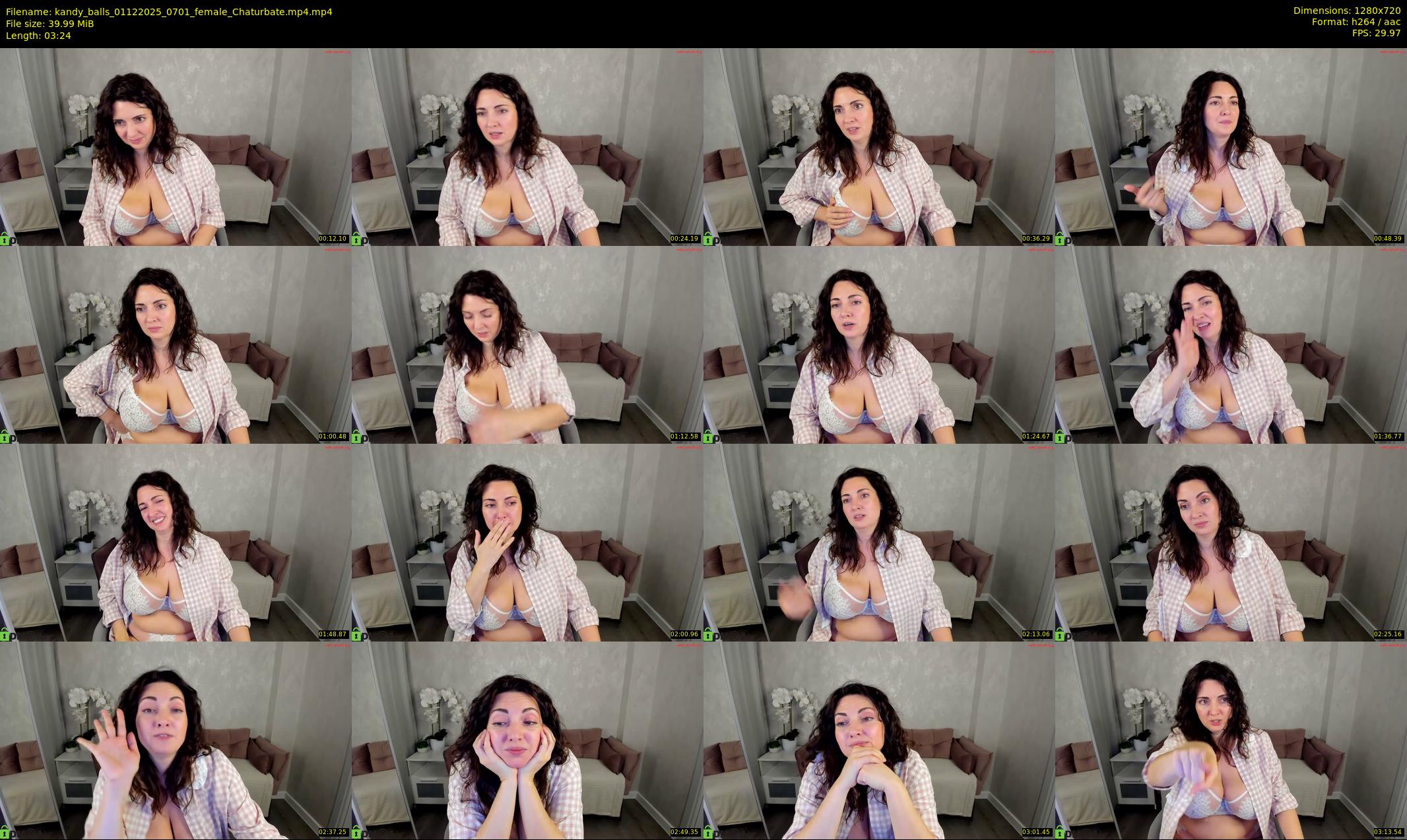kandy_balls — 4 minute Chaturbate female cam show recording, 720p, Dec 1, 2025