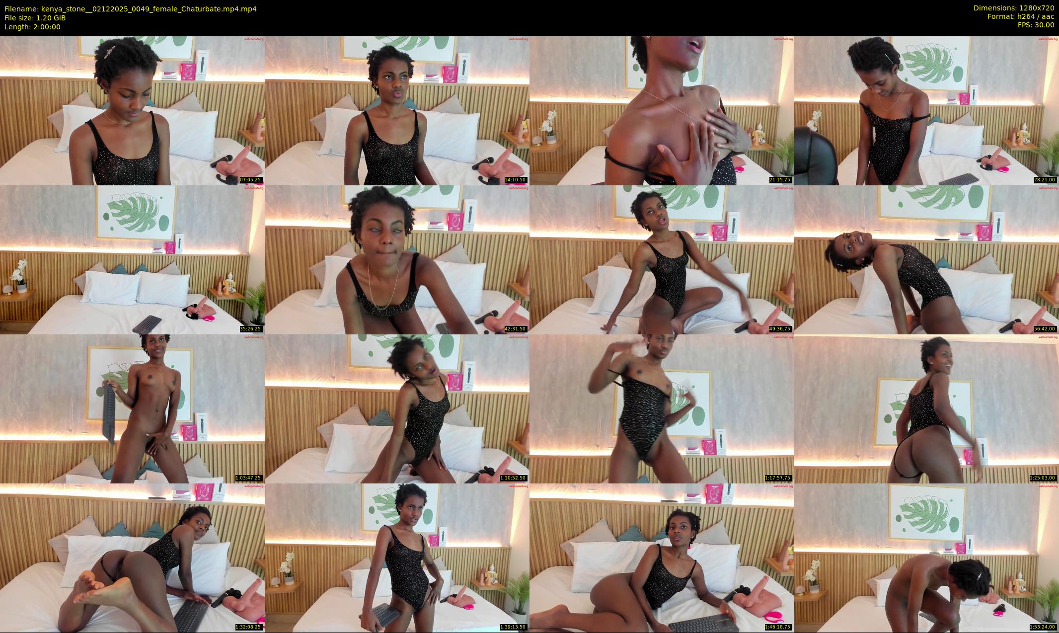 kenya_stone_ — 120 minute Chaturbate female cam show recording, 720p, Dec 2, 2025