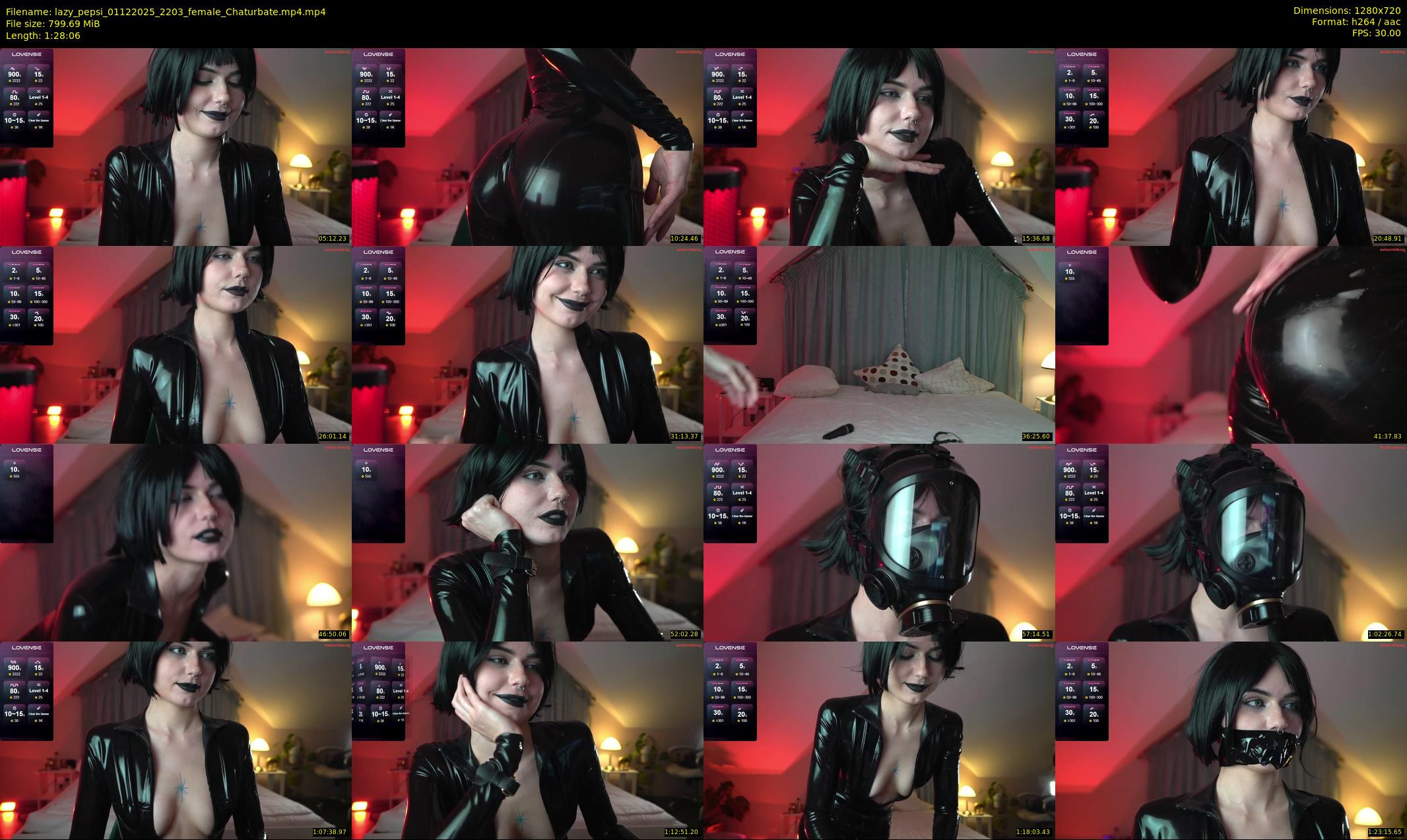 lazy_pepsi — 89 minute Chaturbate female cam show recording, 720p, Dec 1, 2025