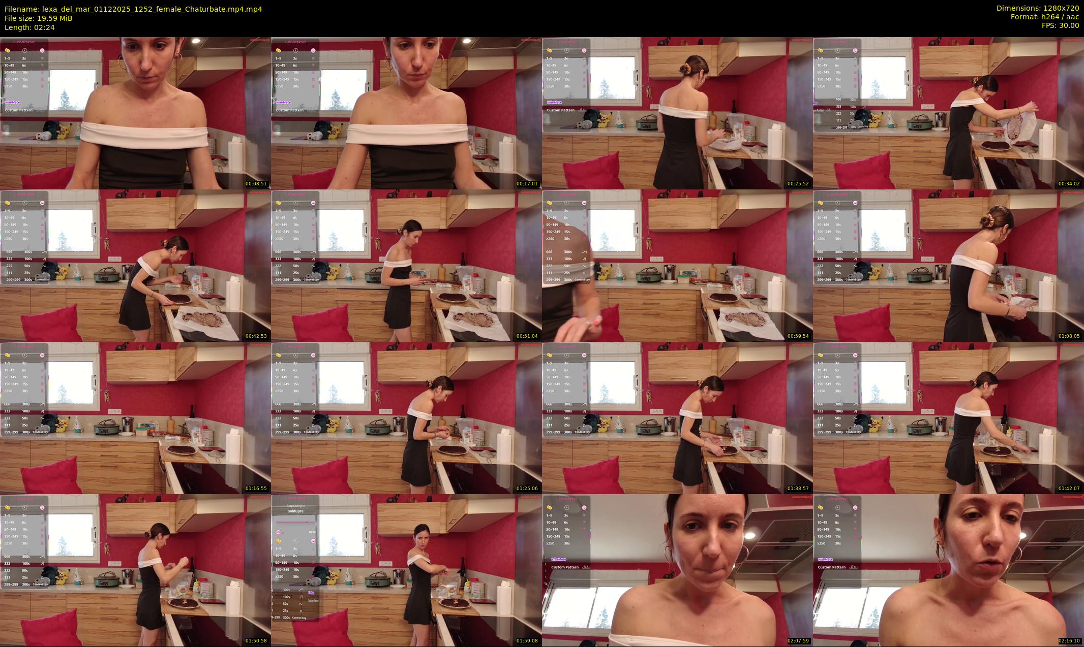 lexa_del_mar — 3 minute Chaturbate female cam show recording, 720p, Dec 1, 2025