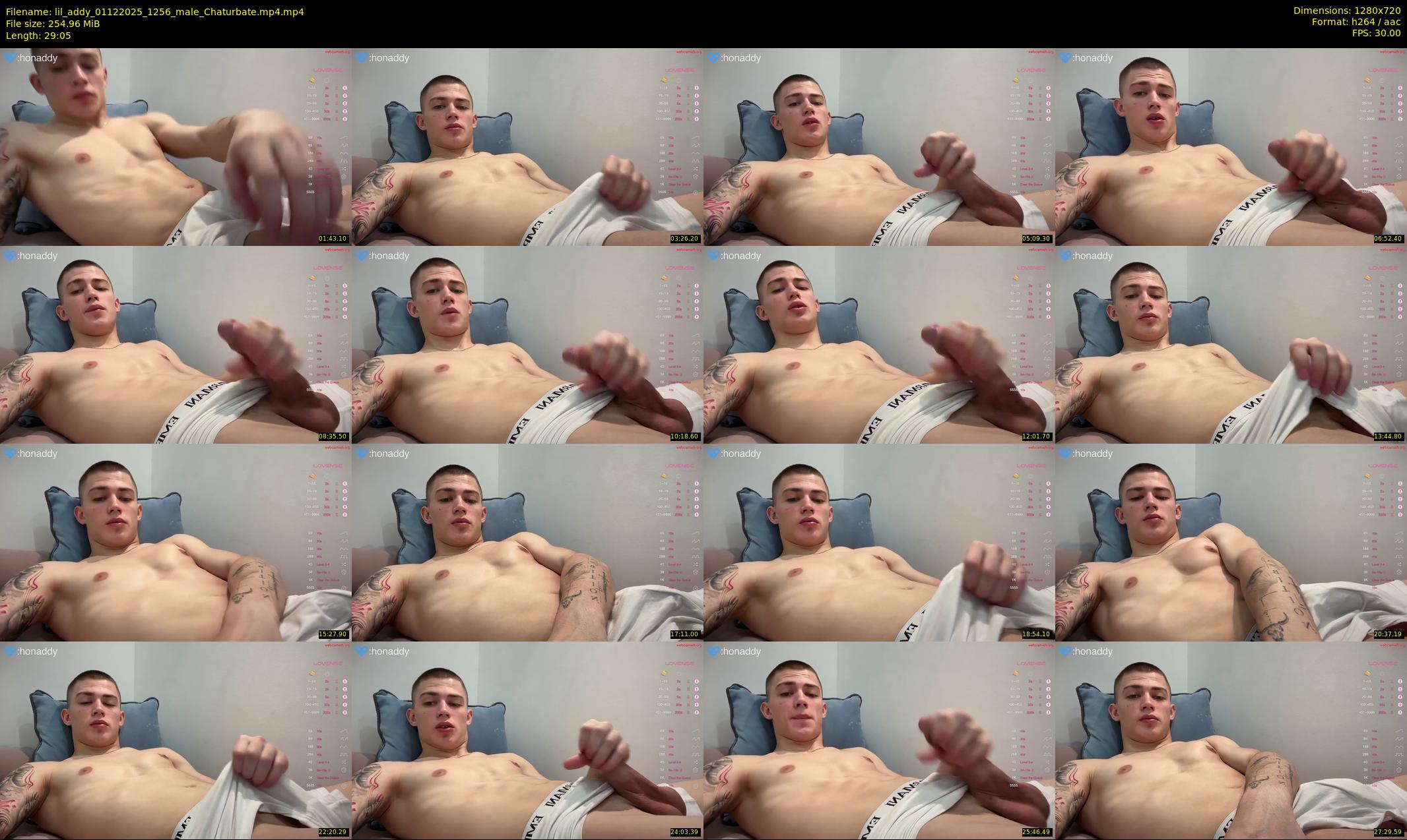 lil_addy — 30 minute Chaturbate male cam show recording, 720p, Dec 1, 2025