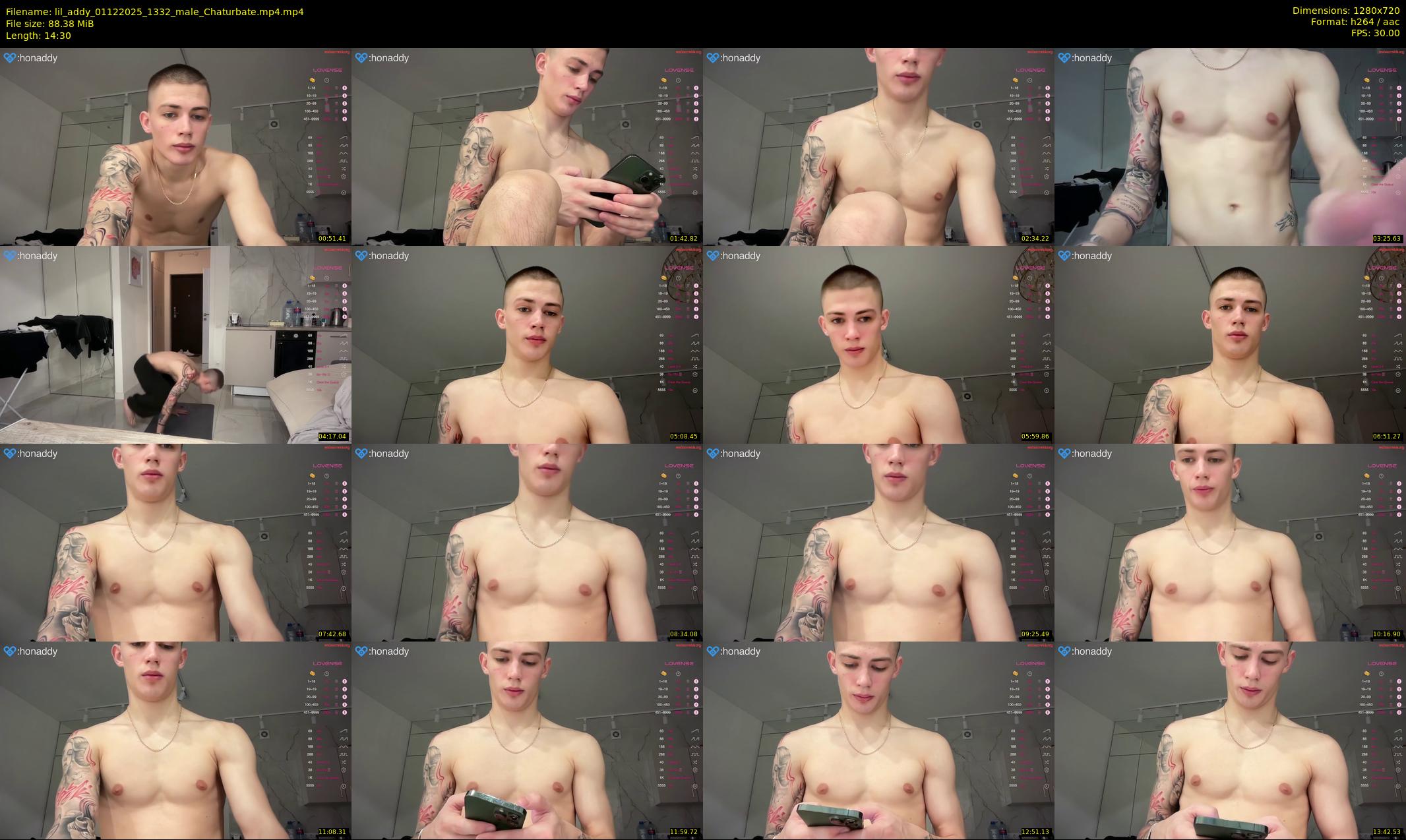 lil_addy — 15 minute Chaturbate male cam show recording, 720p, Dec 1, 2025