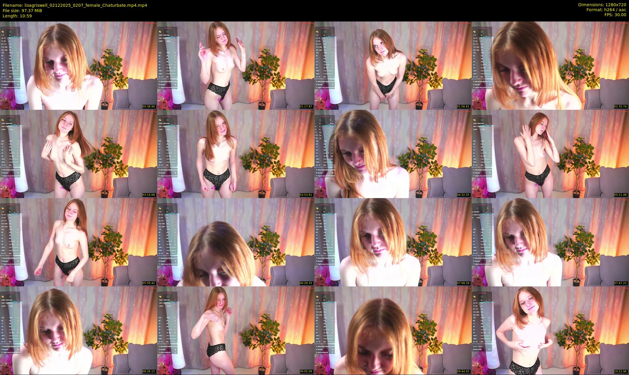 lisagriswell — 11 minute Chaturbate female cam show recording, 720p, Dec 2, 2025