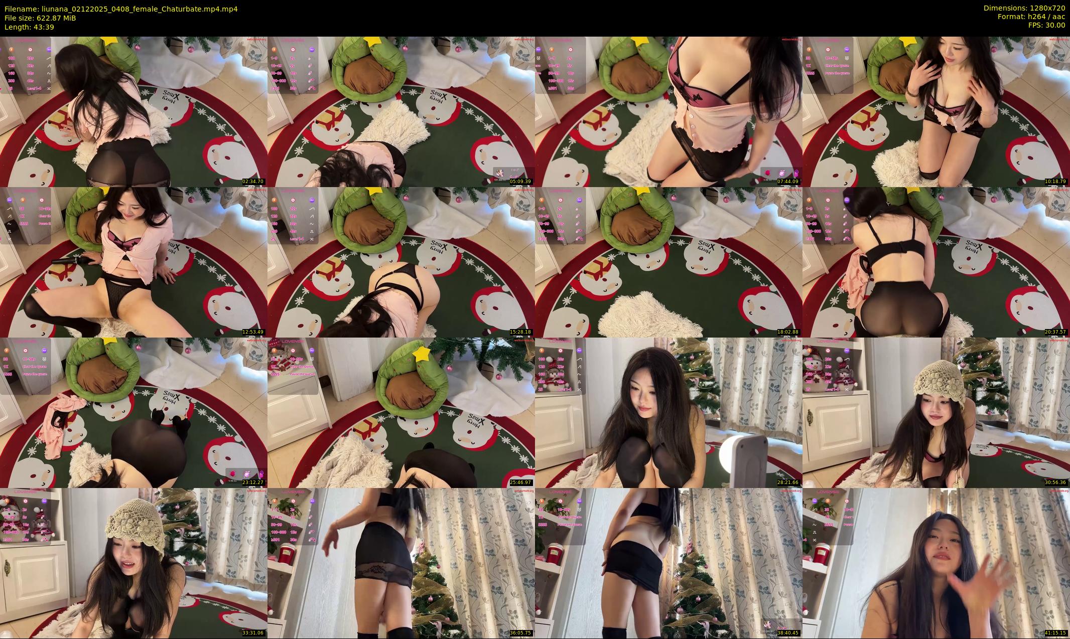 liunana — 44 minute Chaturbate female cam show recording, 720p, Dec 2, 2025
