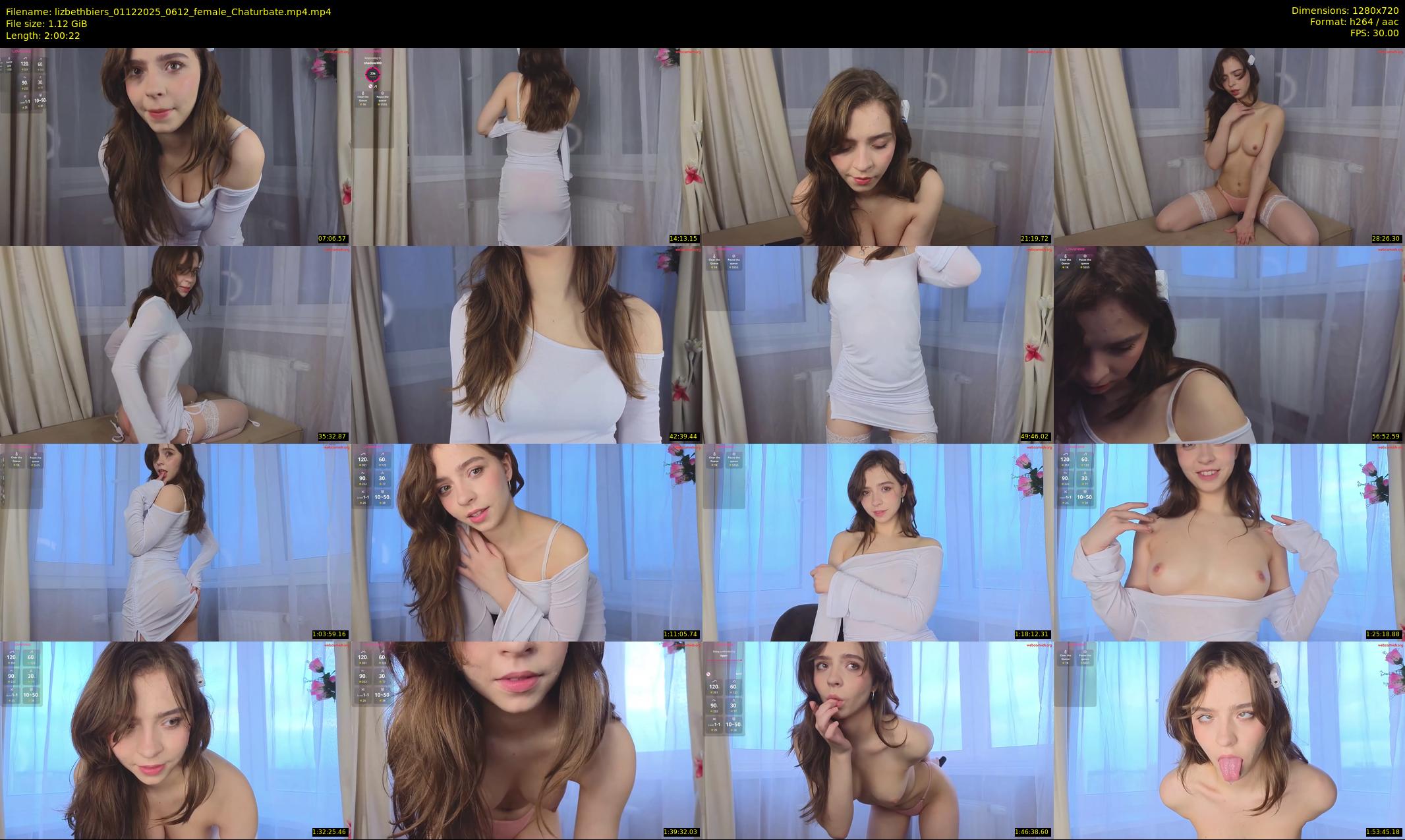 lizbethbiers — 121 minute Chaturbate female cam show recording, 720p, Dec 1, 2025