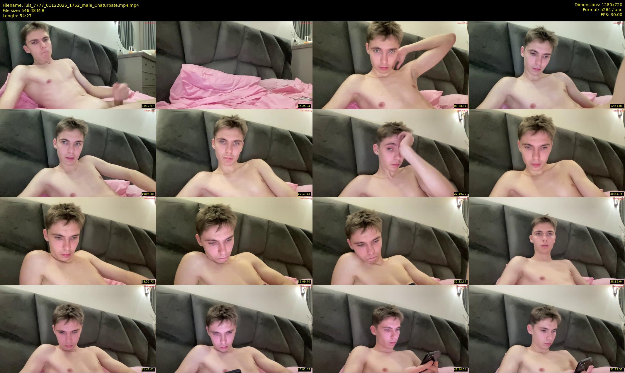 luis_7777 — 55 minute Chaturbate male cam show recording, 720p, Dec 1, 2025