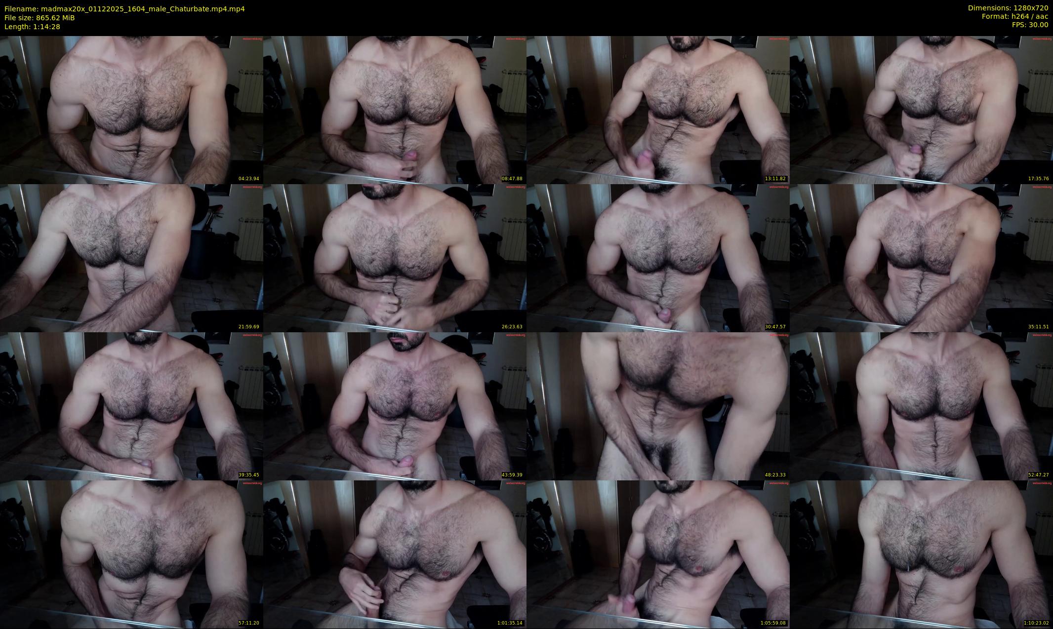 madmax20x — 75 minute Chaturbate male cam show recording, 720p, Dec 1, 2025