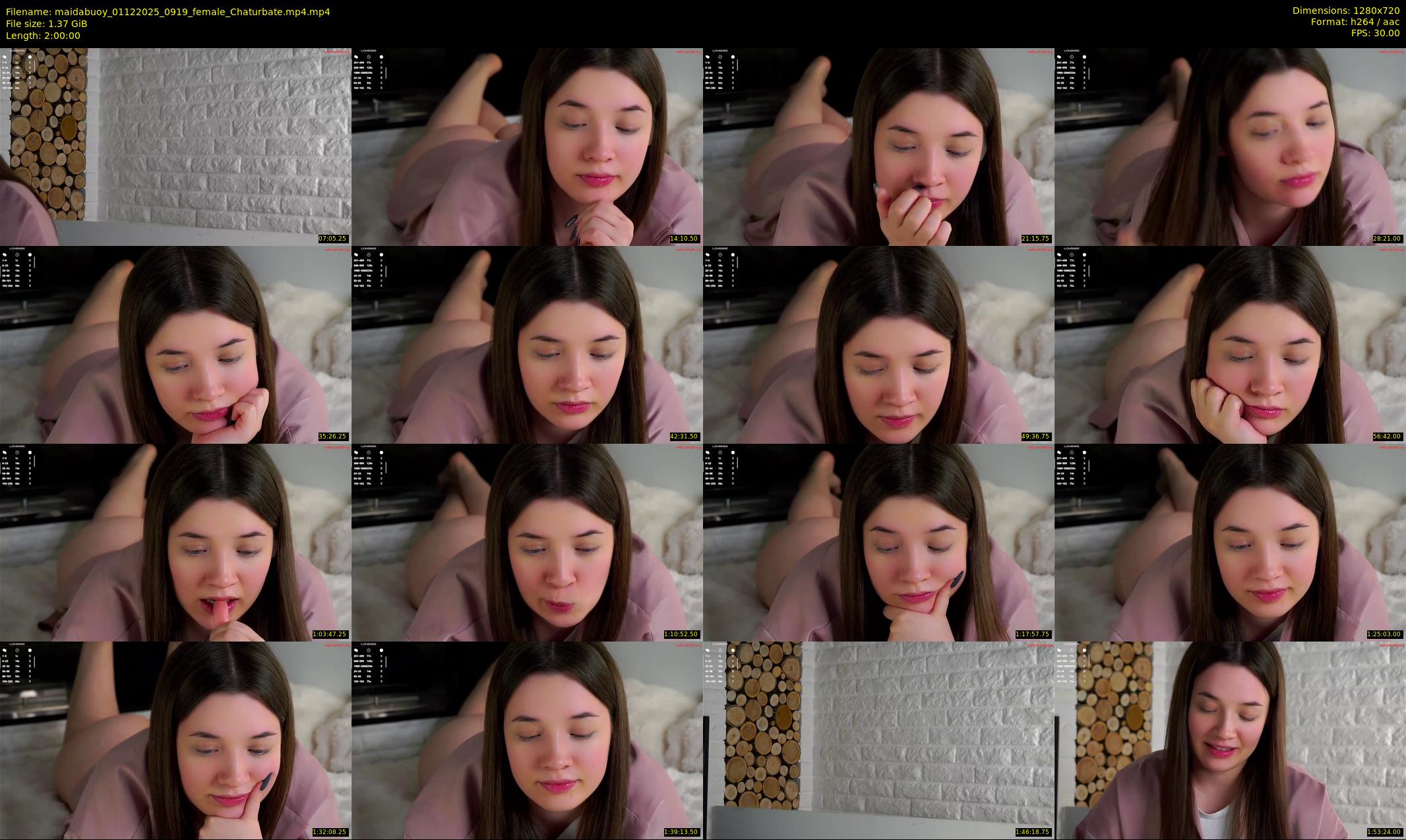 maidabuoy — 120 minute Chaturbate female cam show recording, 720p, Dec 1, 2025