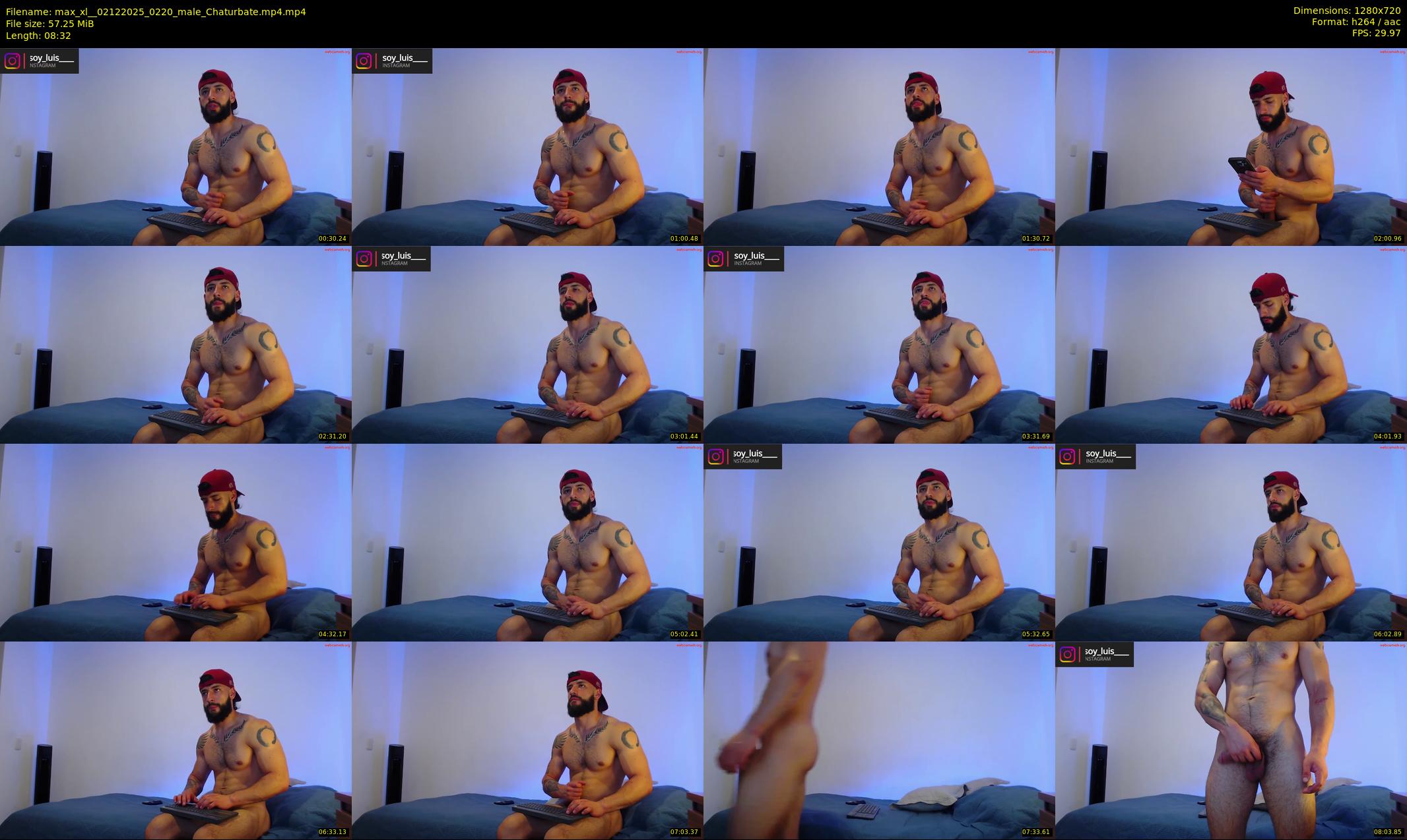 max_xl_ — 9 minute Chaturbate male cam show recording, 720p, Dec 2, 2025