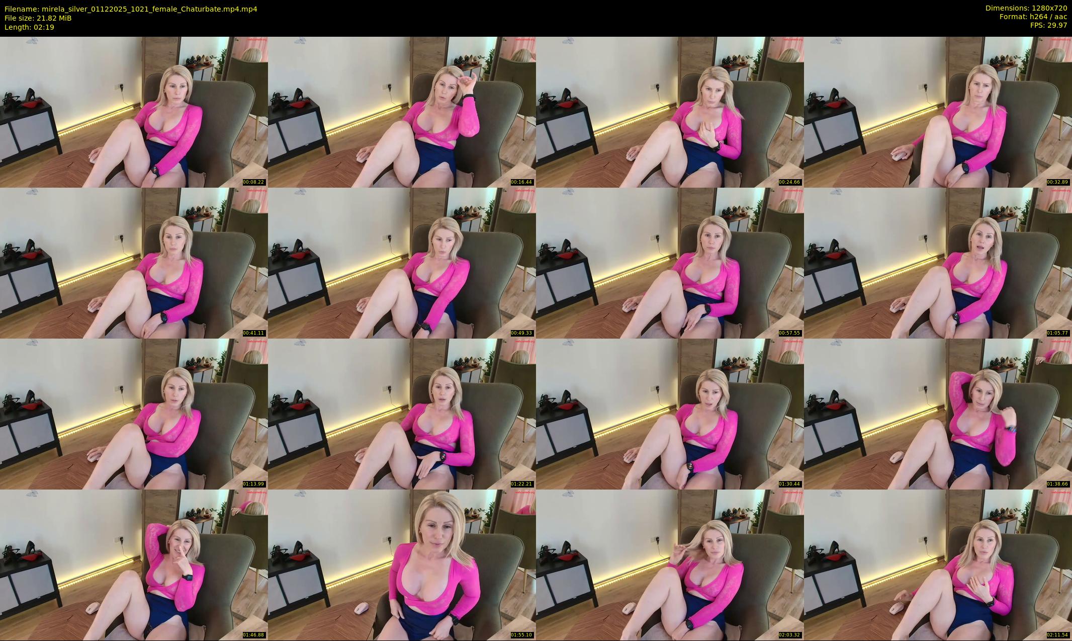 mirela_silver — 3 minute Chaturbate female cam show recording, 720p, Dec 1, 2025