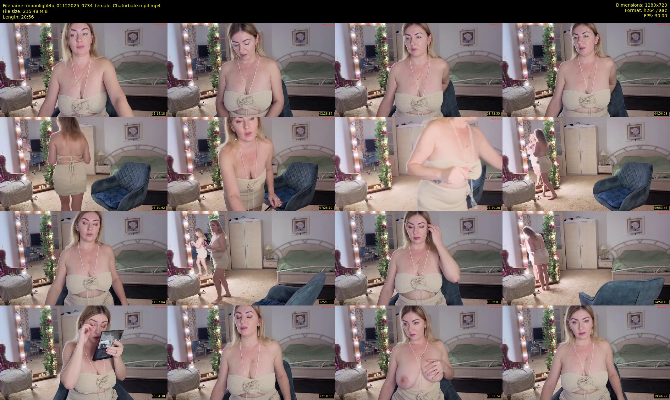 moonlight4u — 21 minute Chaturbate female cam show recording, 720p, Dec 1, 2025