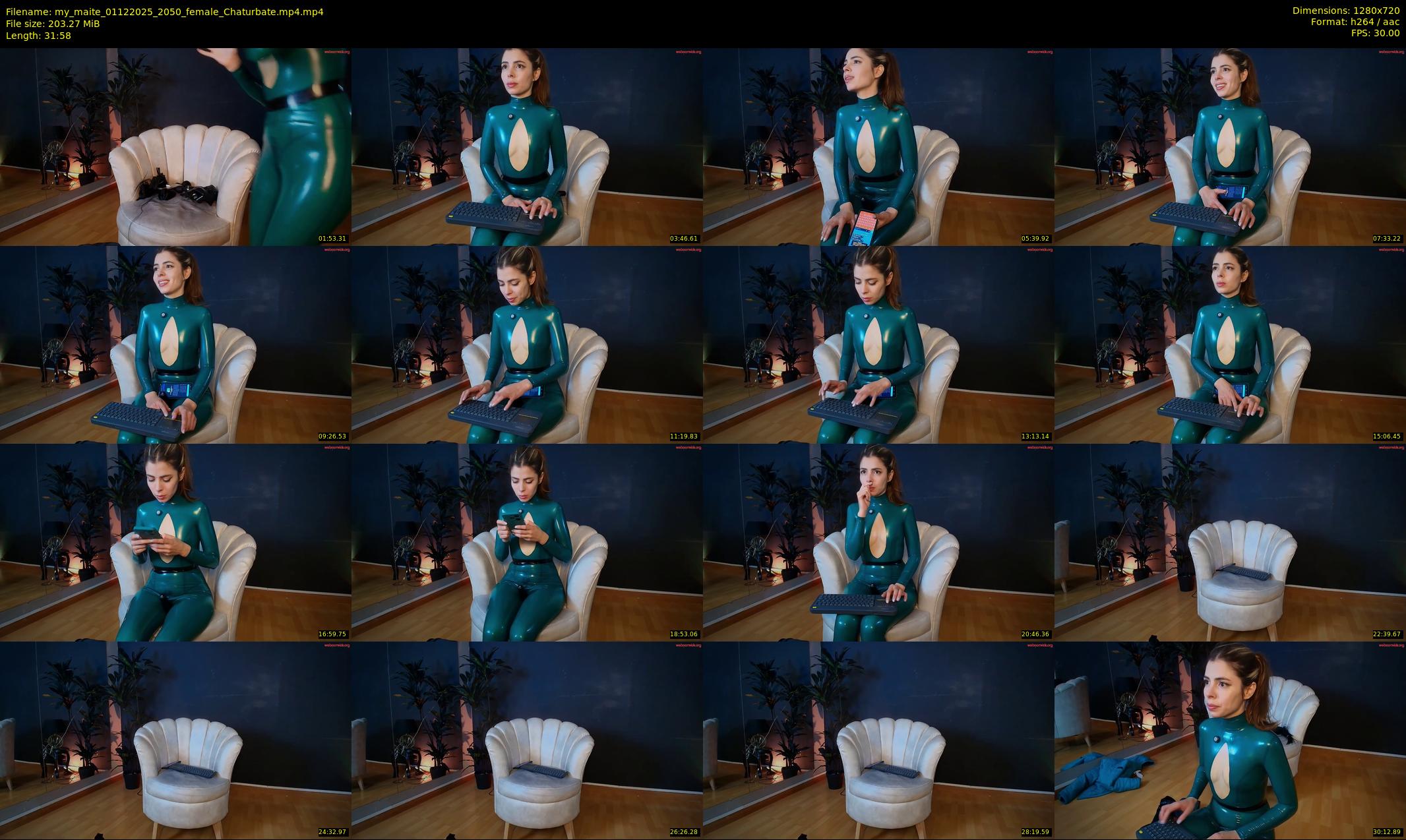 my_maite — 32 minute Chaturbate female cam show recording, 720p, Dec 1, 2025