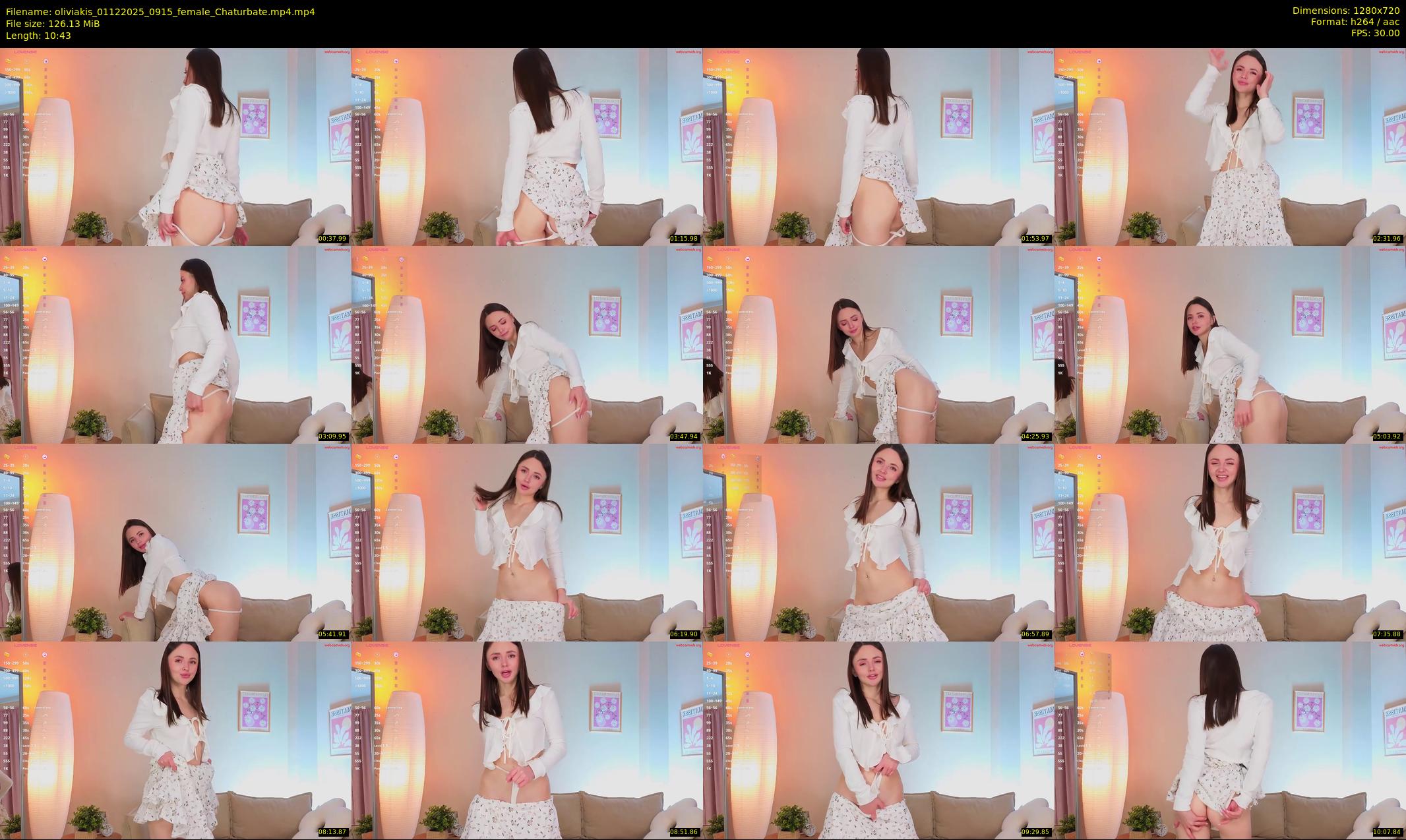 oliviakis — 11 minute Chaturbate female cam show recording, 720p, Dec 1, 2025