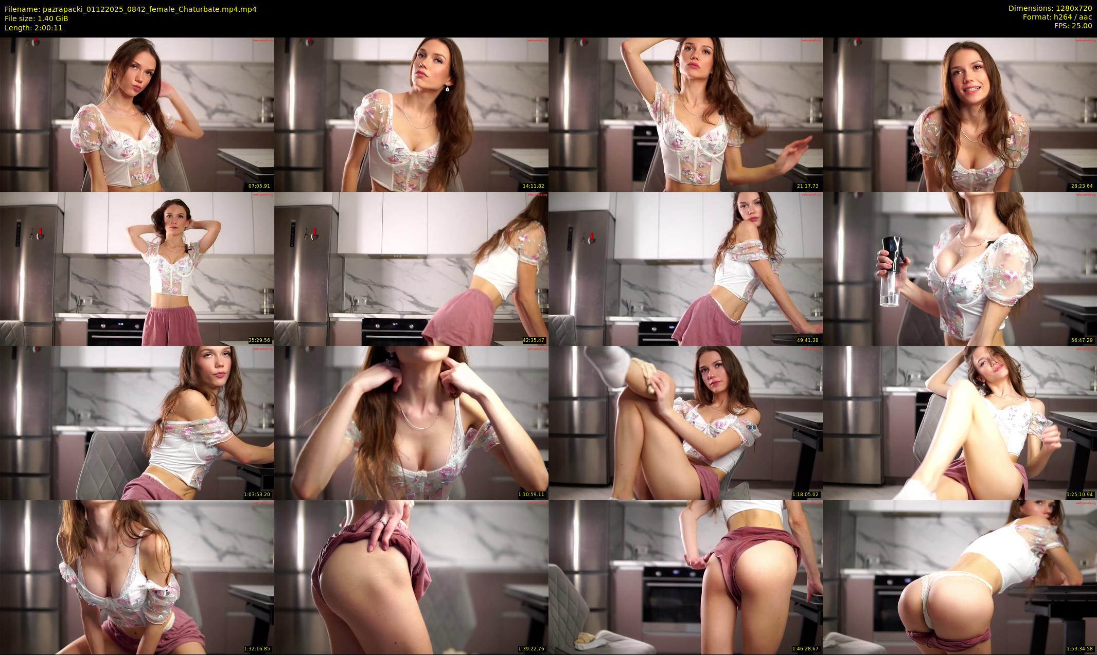 pazrapacki — 121 minute Chaturbate female cam show recording, 720p, Dec 1, 2025