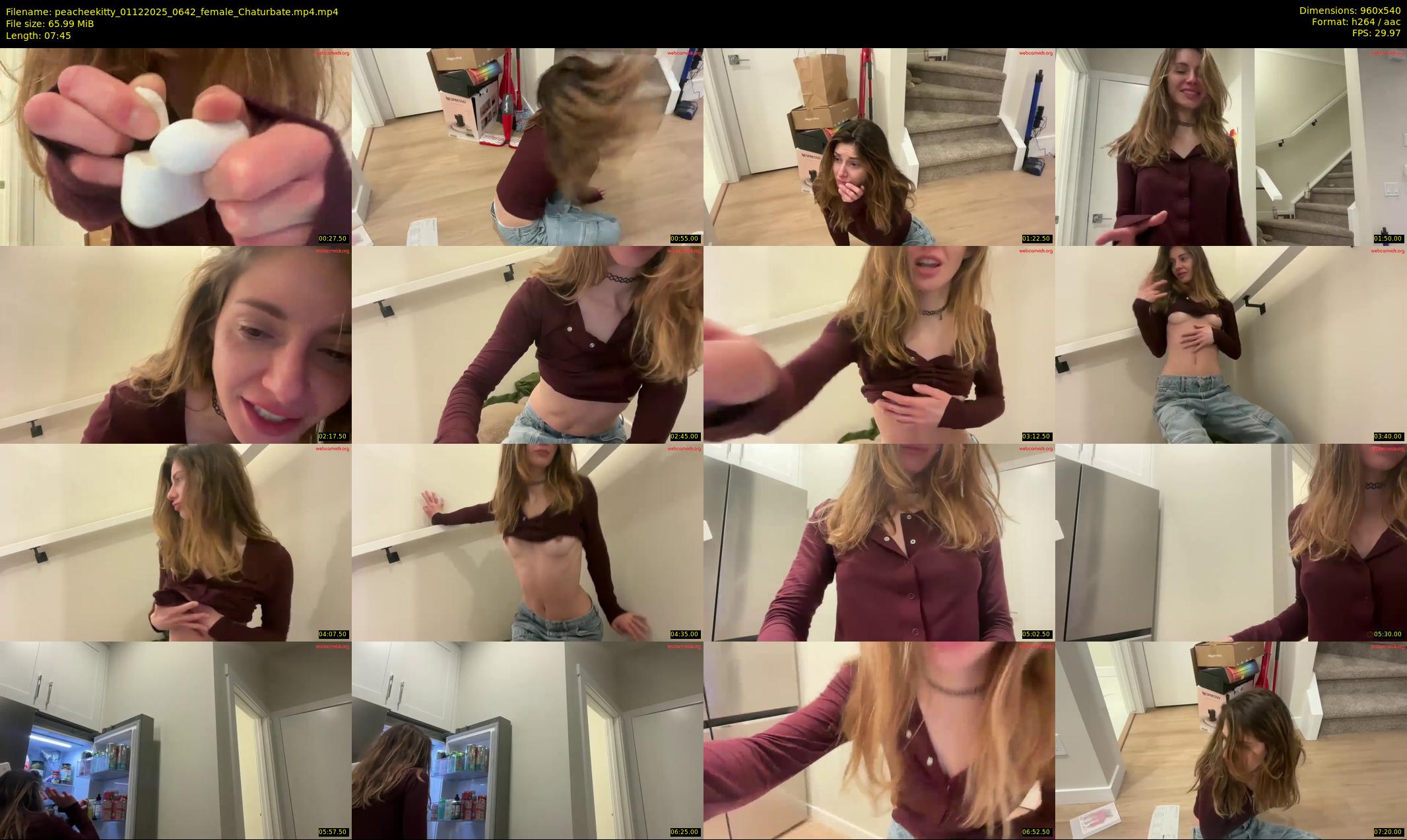 peacheekitty — 8 minute Chaturbate female cam show recording, 480p, Dec 1, 2025
