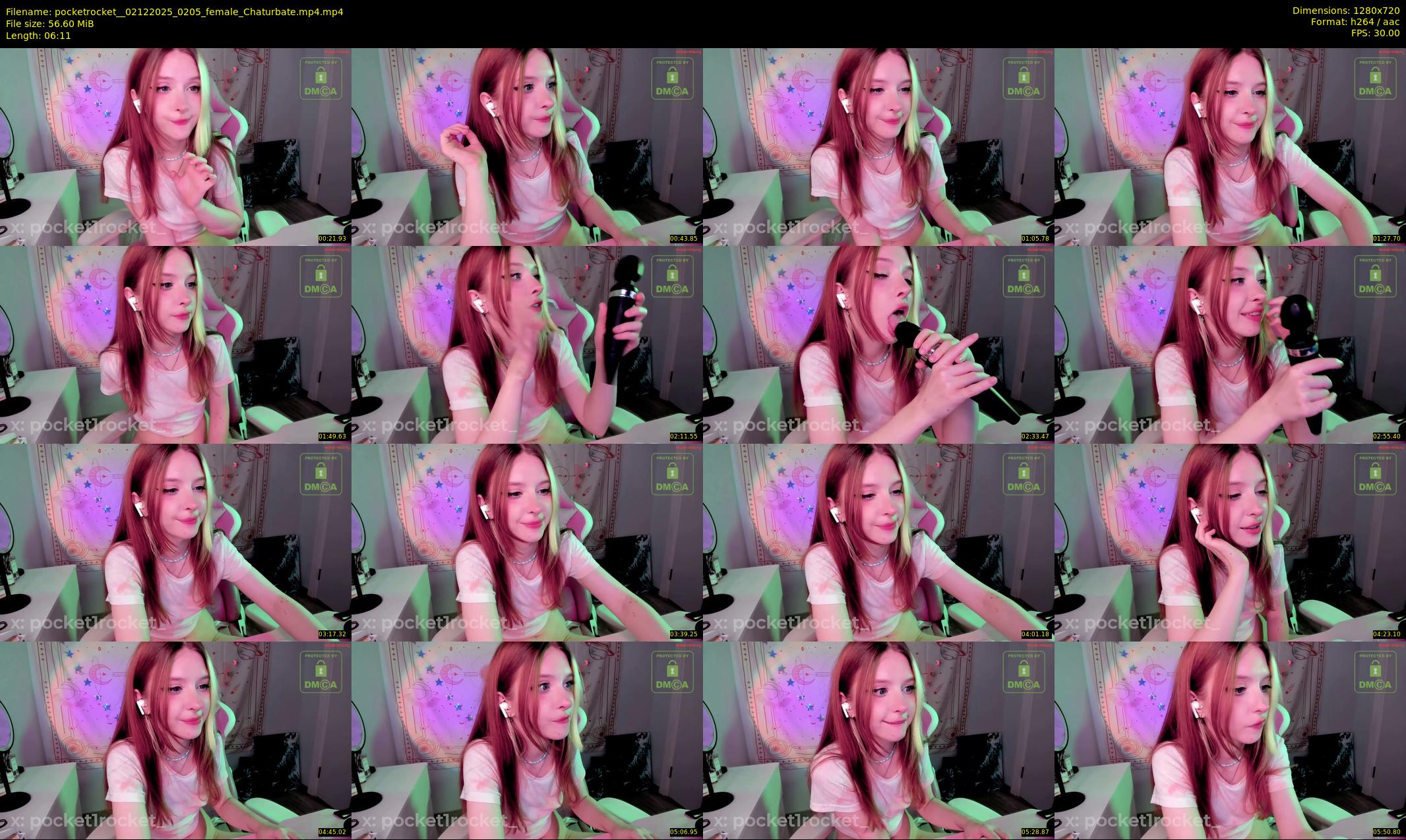 pocketrocket_ — 7 minute Chaturbate female cam show recording, 720p, Dec 2, 2025