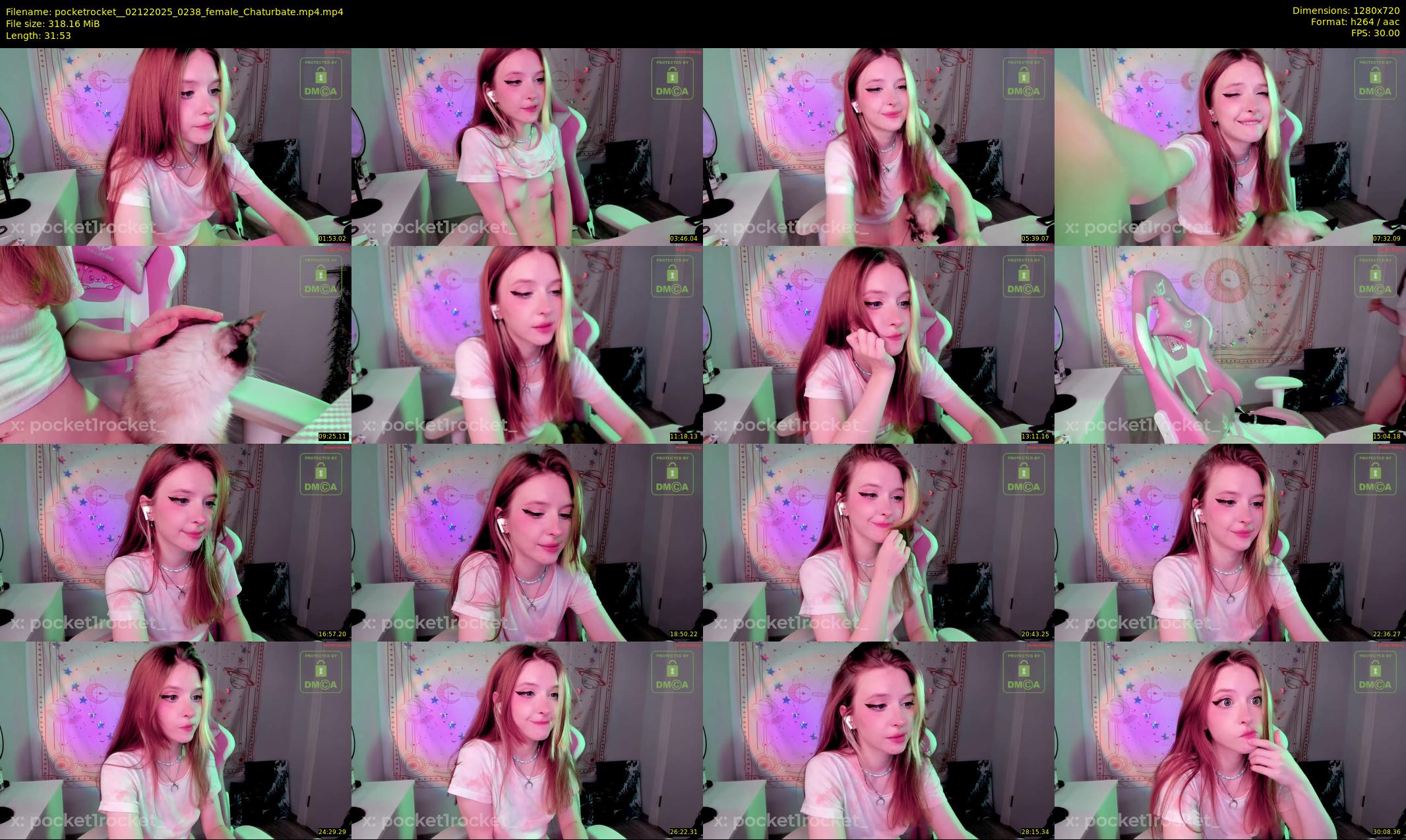 pocketrocket_ — 32 minute Chaturbate female cam show recording, 720p, Dec 2, 2025