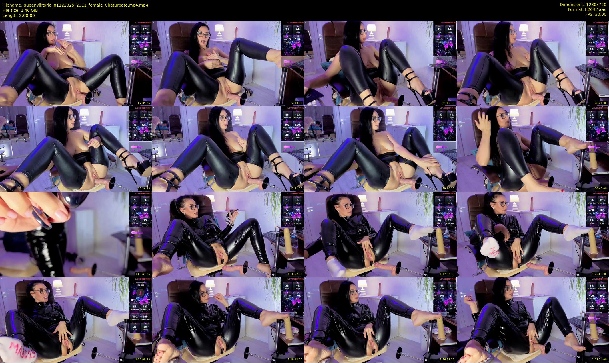 queenviktoria — 120 minute Chaturbate female cam show recording, 720p, Dec 1, 2025