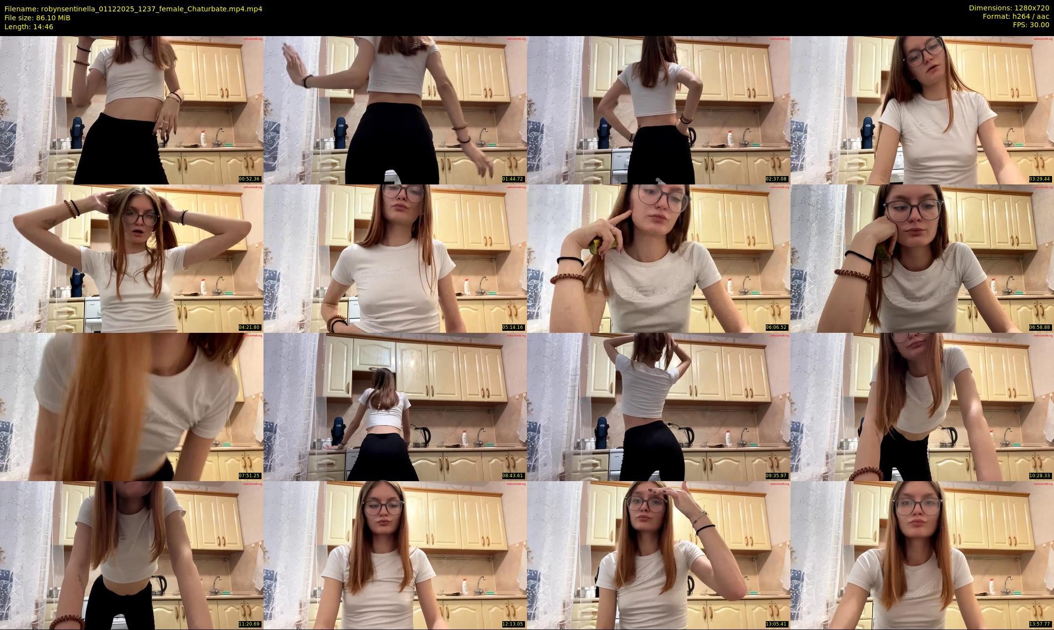 robynsentinella — 15 minute Chaturbate female cam show recording, 720p, Dec 1, 2025