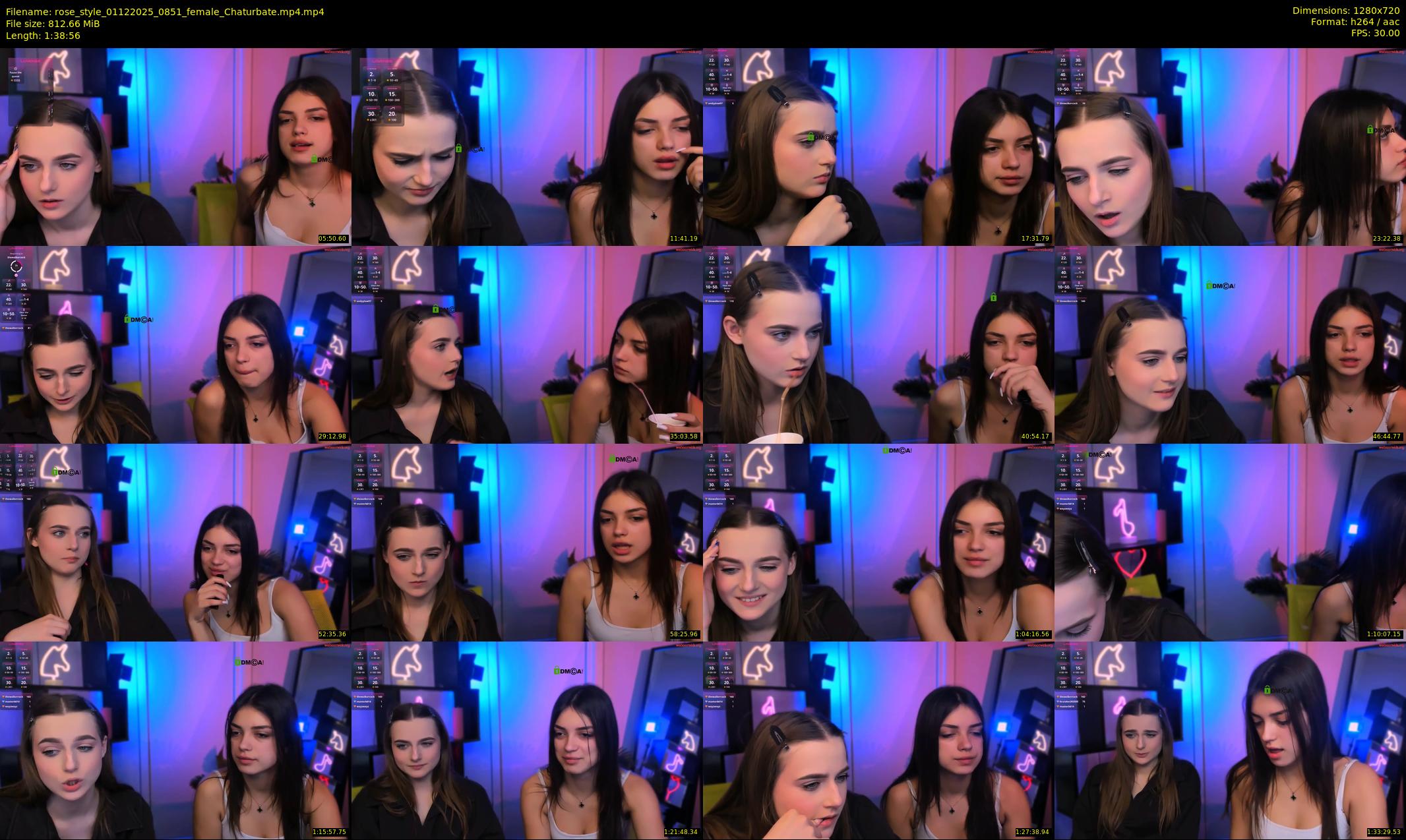 rose_style — 99 minute Chaturbate couple cam show recording, 720p, Dec 1, 2025