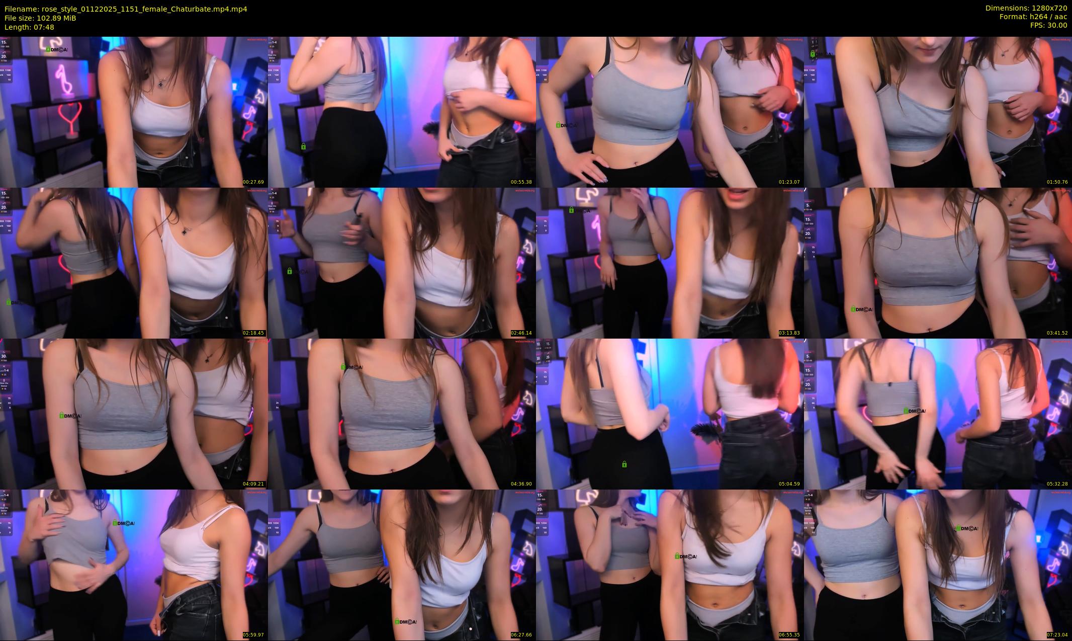 rose_style — 8 minute Chaturbate couple cam show recording, 720p, Dec 1, 2025