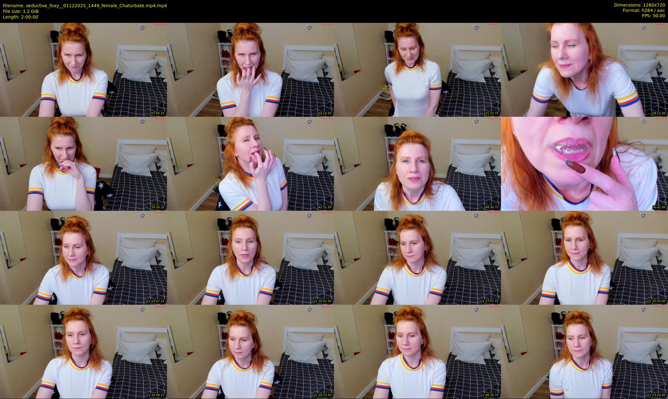 seductive_foxy_ — 120 minute Chaturbate female cam show recording, 720p, Dec 1, 2025