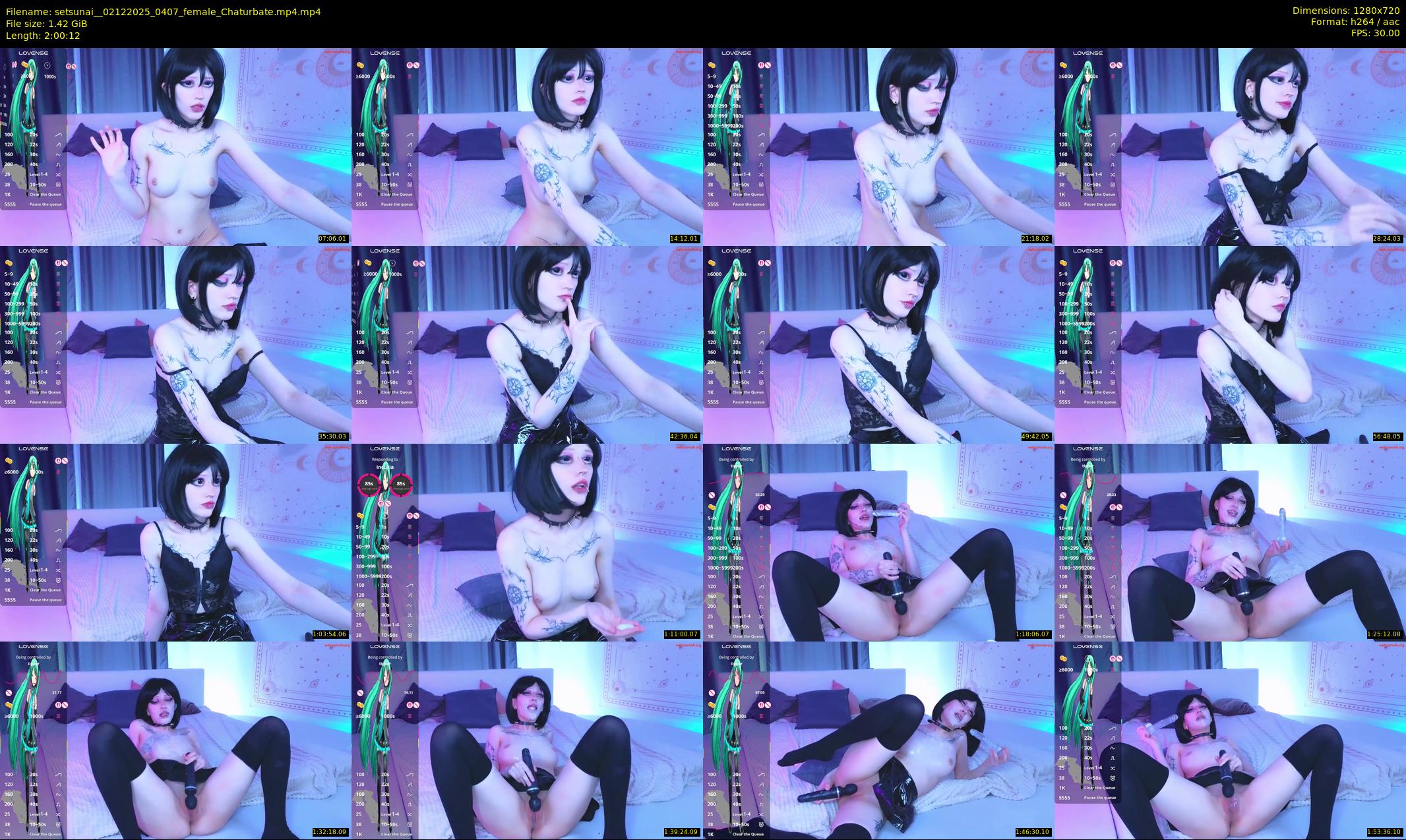 setsunai_ — 121 minute Chaturbate female cam show recording, 720p, Dec 2, 2025