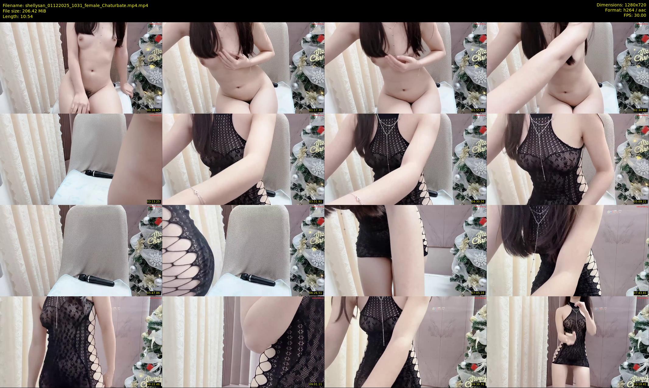 shellysan — 11 minute Chaturbate female cam show recording, 720p, Dec 1, 2025