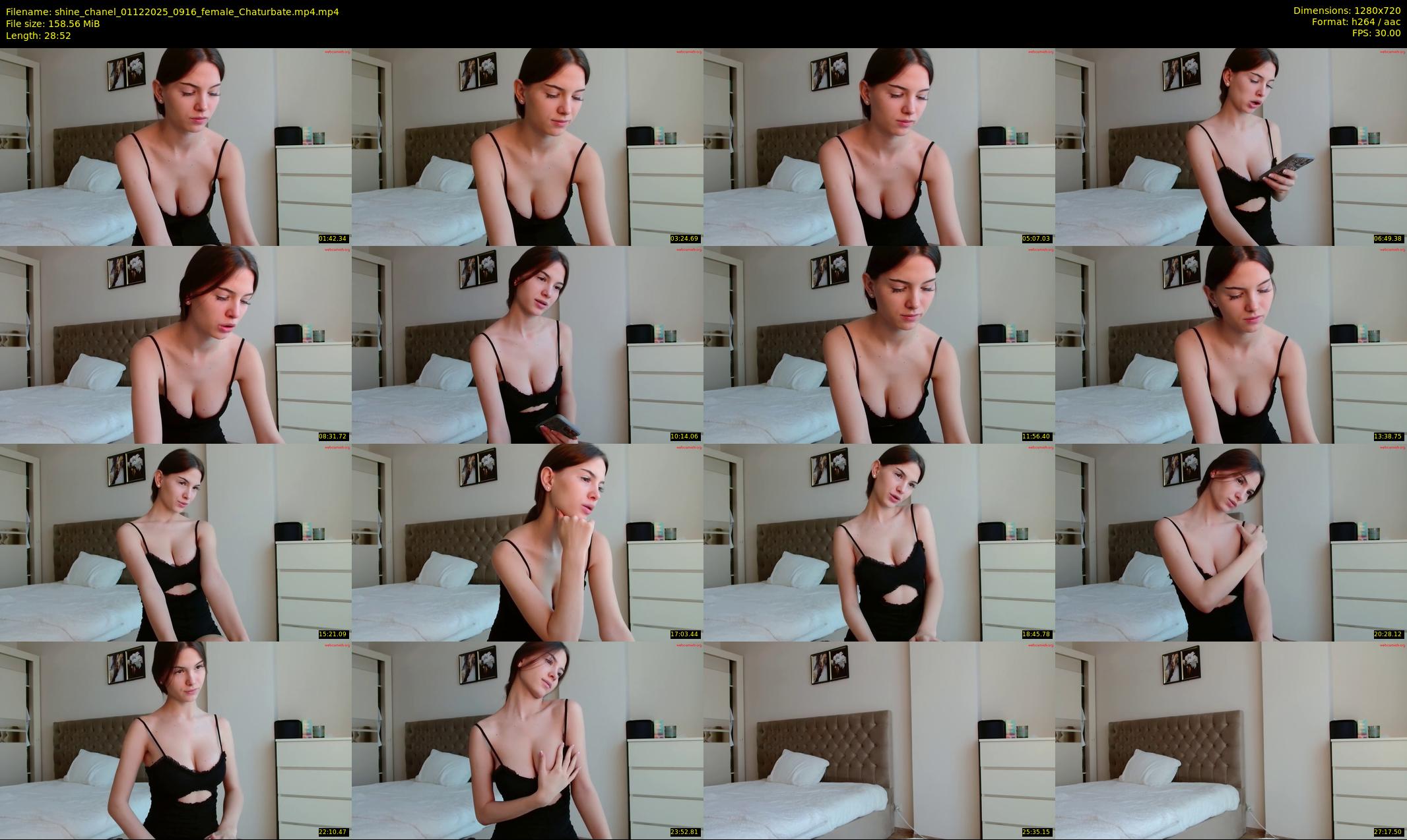 shine_chanel — 29 minute Chaturbate female cam show recording, 720p, Dec 1, 2025