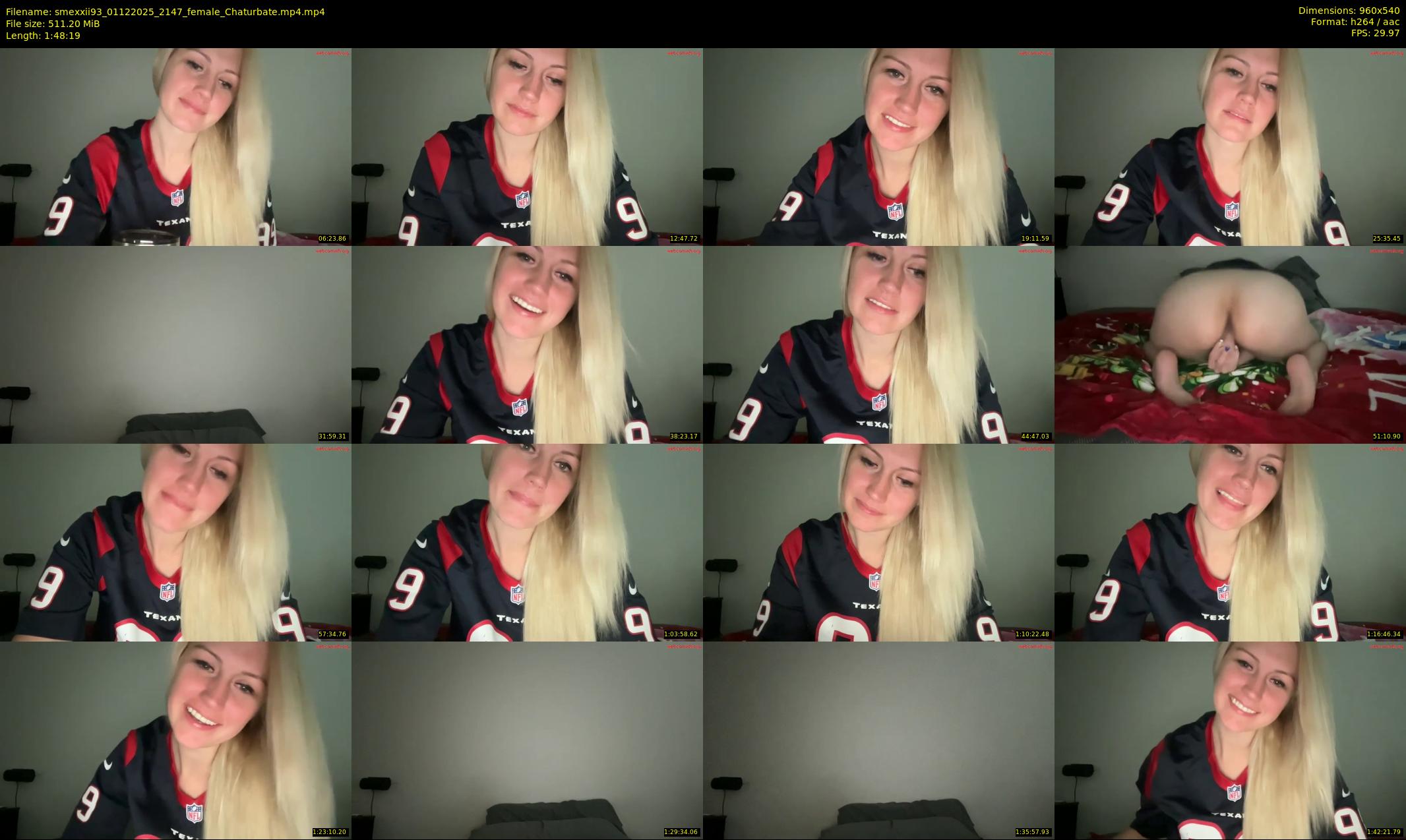 smexxii93 — 109 minute Chaturbate female cam show recording, 480p, Dec 1, 2025