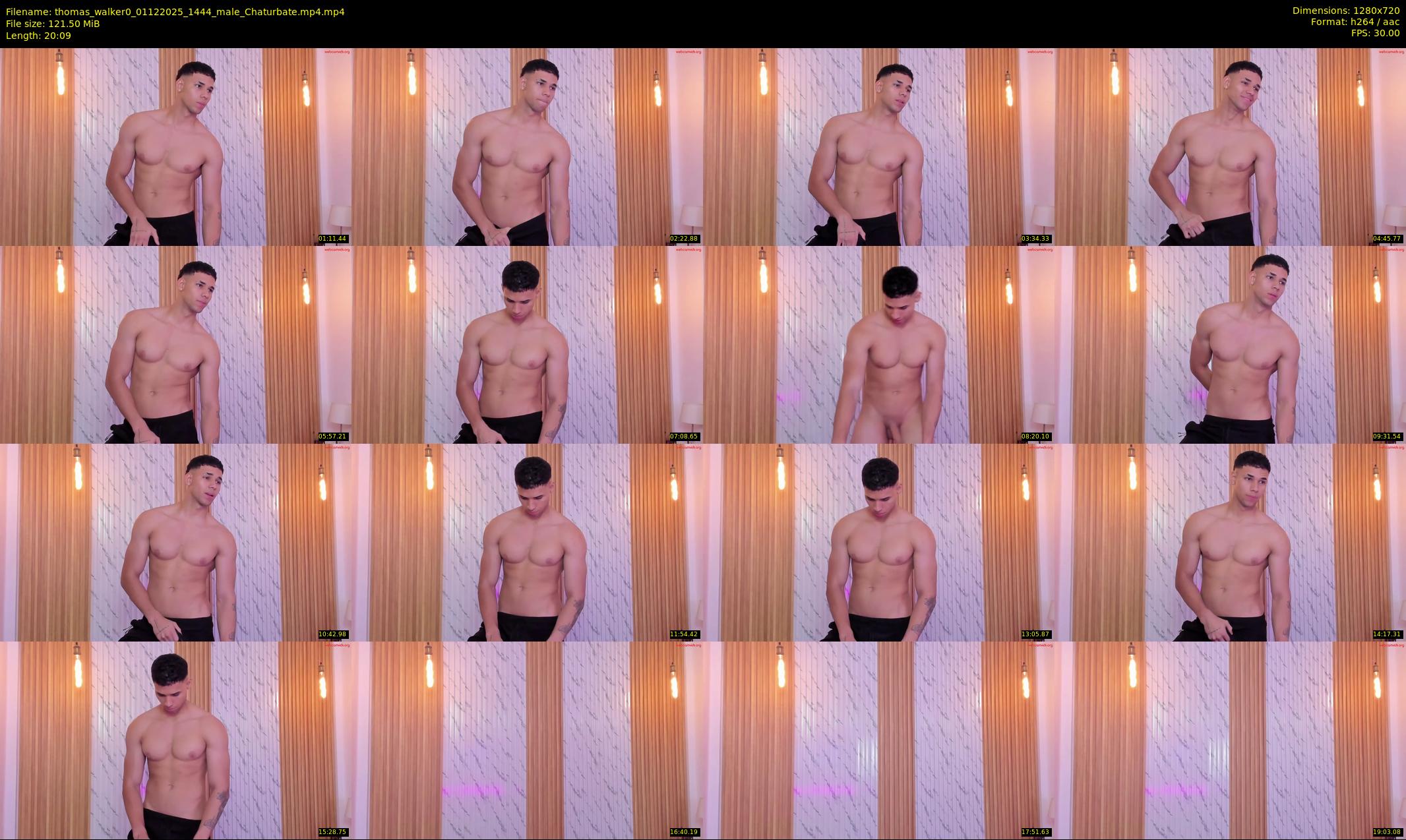 thomas_walker0 — 21 minute Chaturbate male cam show recording, 720p, Dec 1, 2025