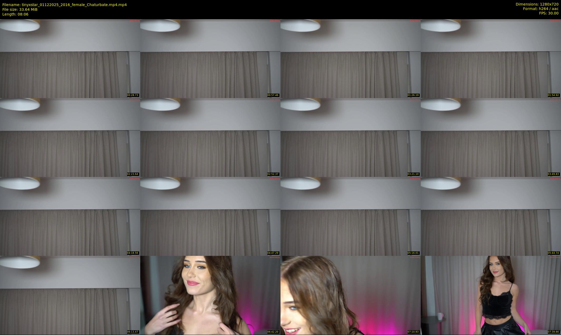 tinyxstar — 9 minute Chaturbate female cam show recording, 720p, Dec 1, 2025