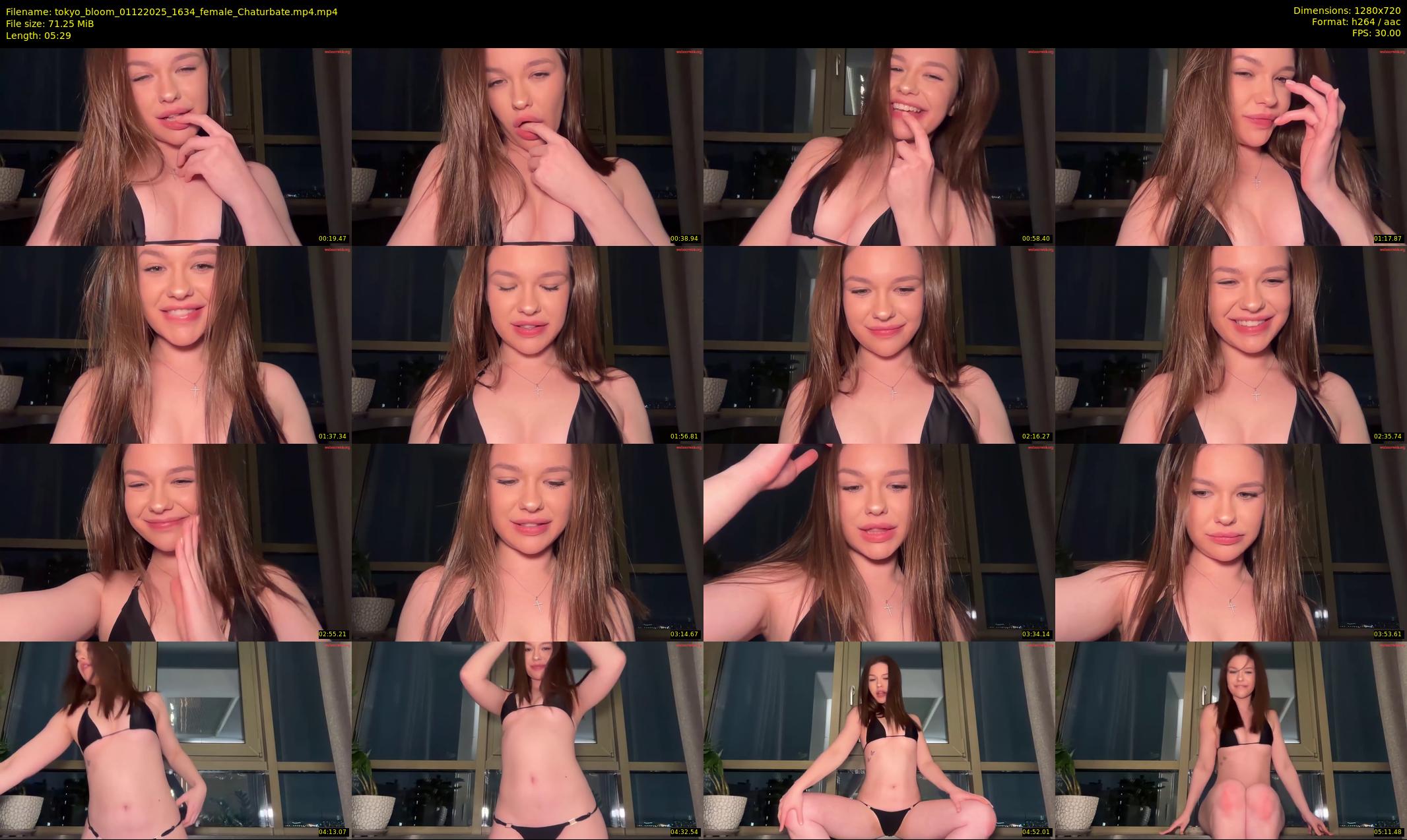 tokyo_bloom — 6 minute Chaturbate female cam show recording, 720p, Dec 1, 2025