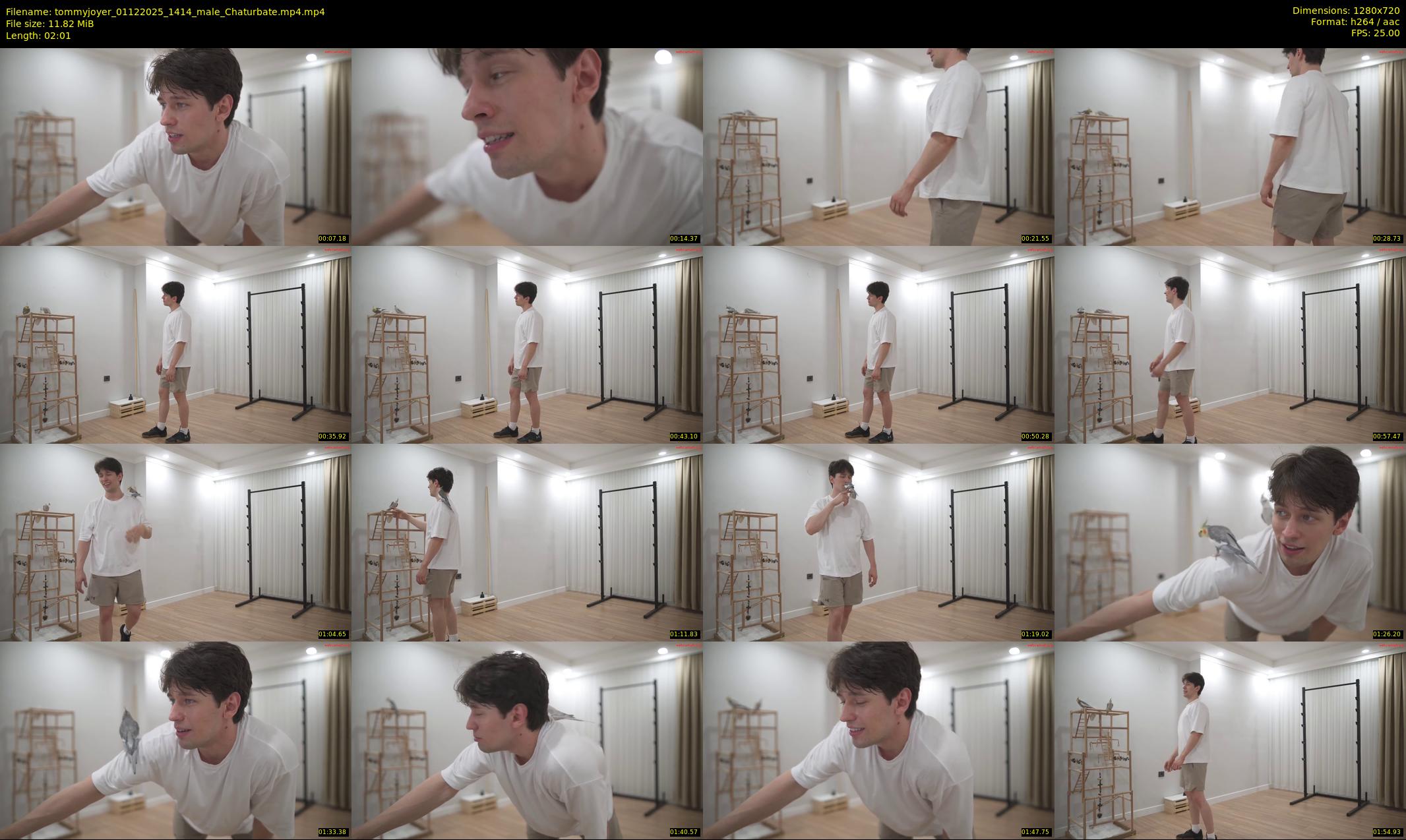 tommyjoyer — 3 minute Chaturbate male cam show recording, 720p, Dec 1, 2025