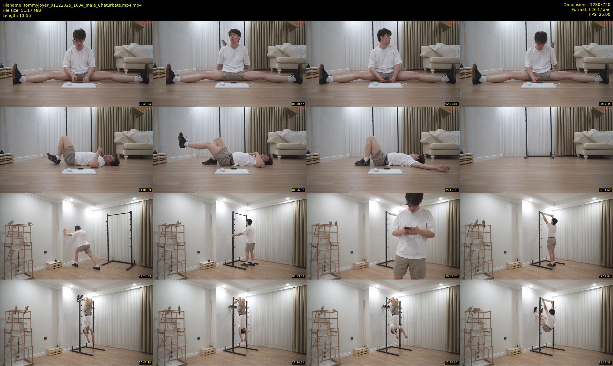 tommyjoyer — 14 minute Chaturbate male cam show recording, 720p, Dec 1, 2025