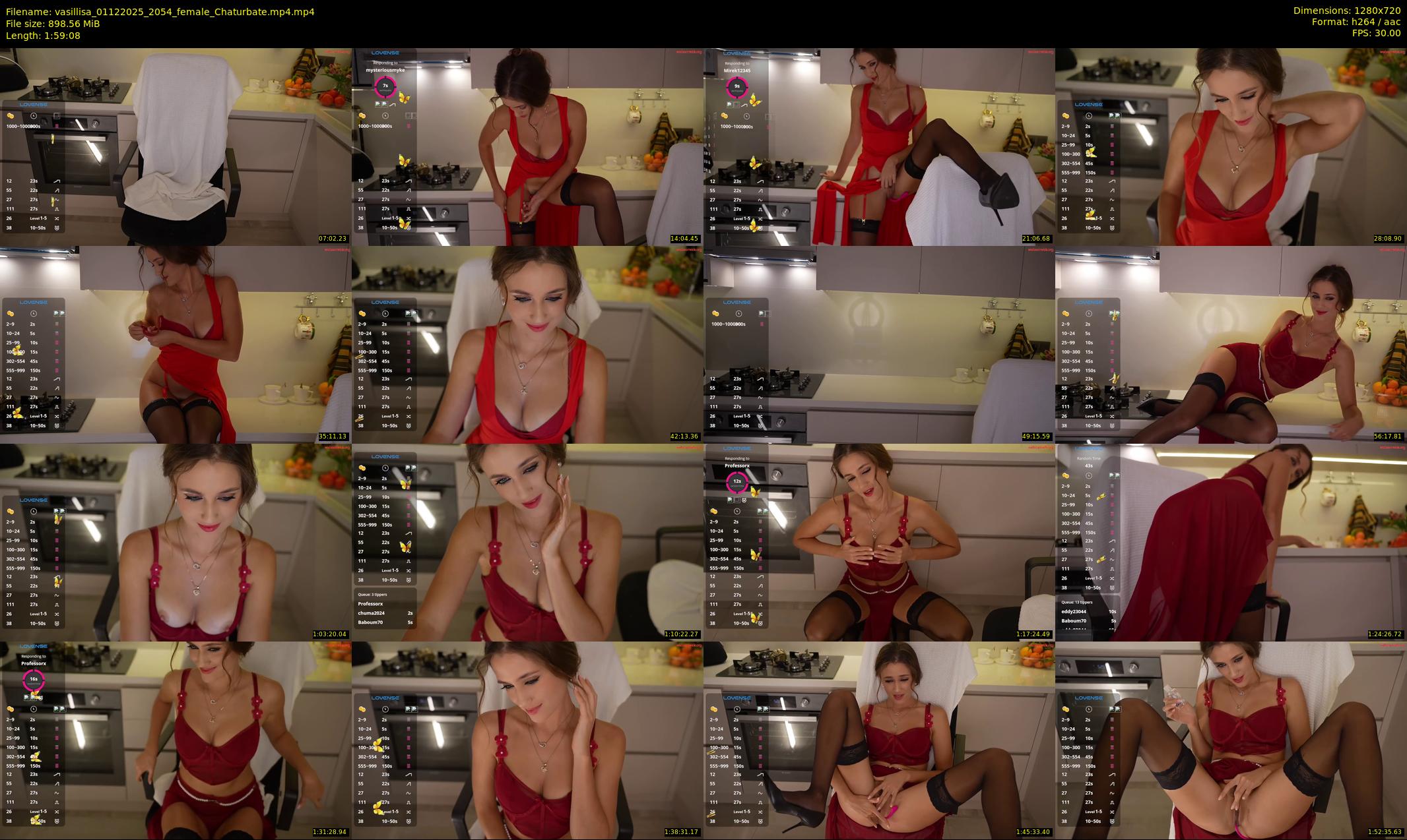 vasillisa — 120 minute Chaturbate female cam show recording, 720p, Dec 1, 2025