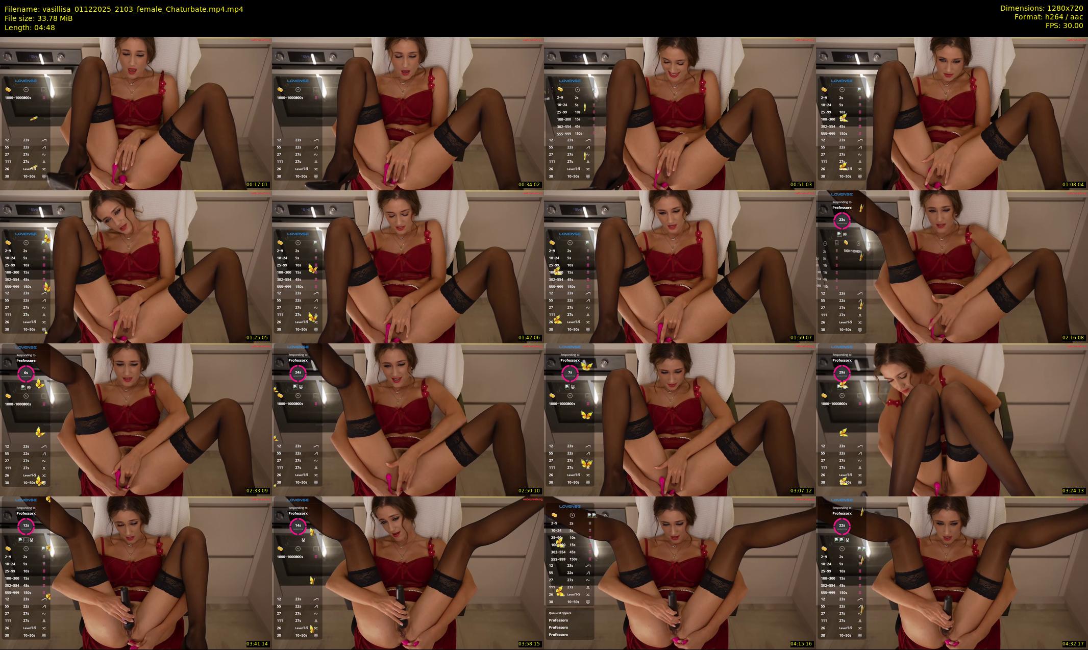vasillisa — 5 minute Chaturbate female cam show recording, 720p, Dec 1, 2025