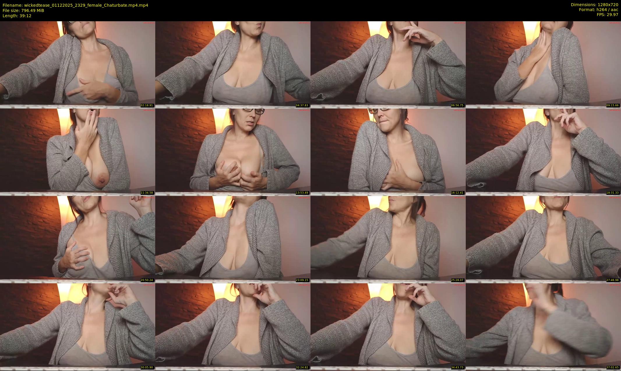 wickedtease — 40 minute Chaturbate female cam show recording, 720p, Dec 1, 2025