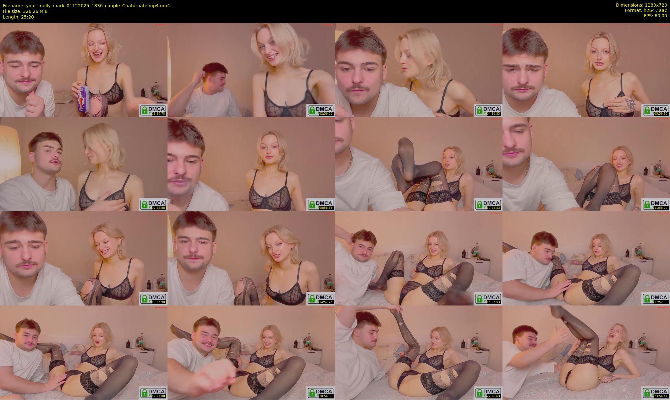 your_molly_mark — 26 minute Chaturbate couple cam show recording, 720p, Dec 1, 2025