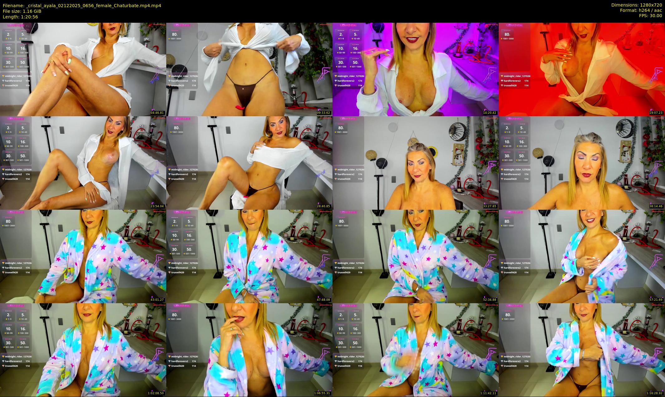_cristal_ayala — 81 minute Chaturbate female cam show recording, 720p, Dec 2, 2025