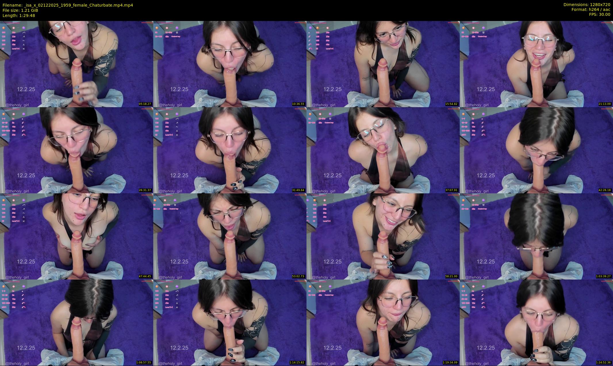 _isa_x — 90 minute Chaturbate female cam show recording, 720p, Dec 2, 2025