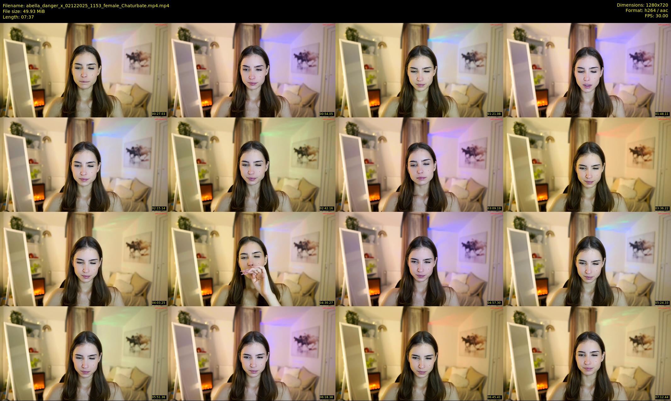 abella_danger_x — 8 minute Chaturbate female cam show recording, 720p, Dec 2, 2025