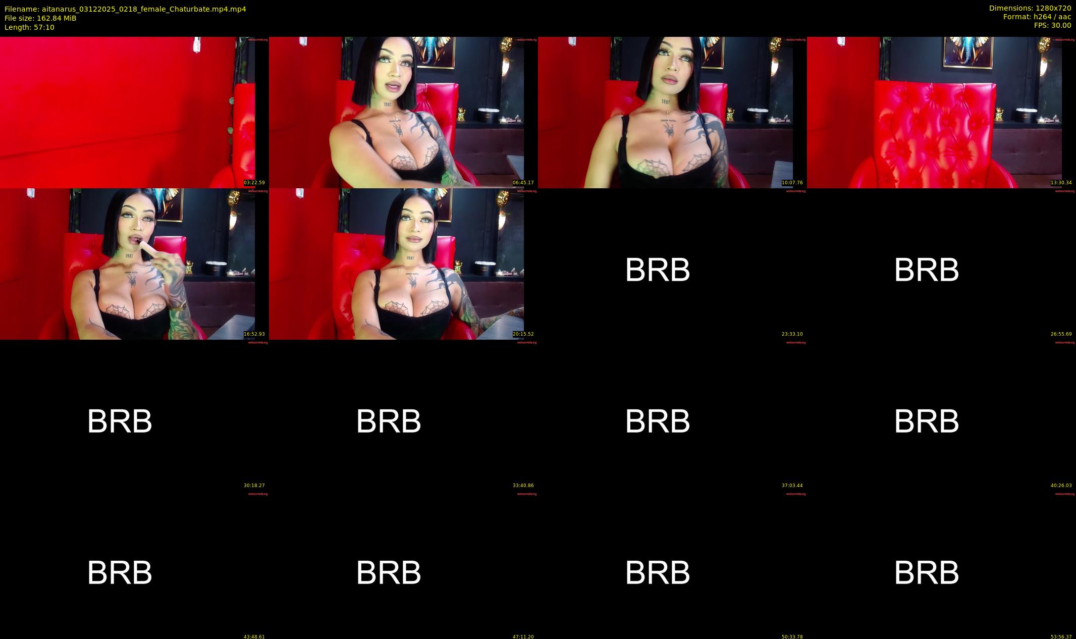 aitanarus — 58 minute Chaturbate female cam show recording, 720p, Dec 3, 2025