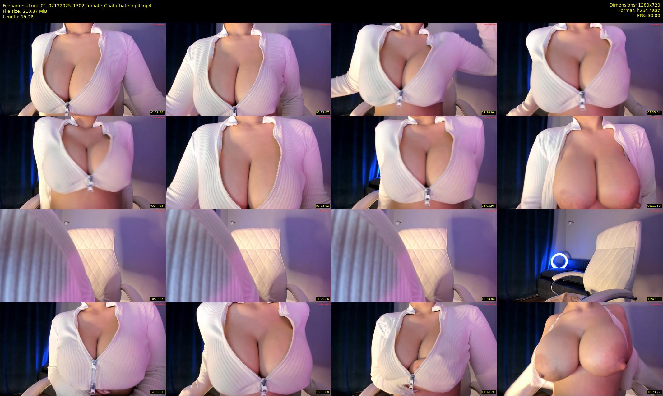 akura_01 — 20 minute Chaturbate female cam show recording, 720p, Dec 2, 2025