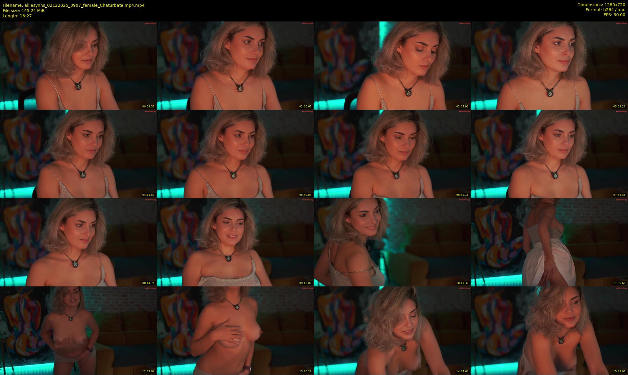 alliesynns — 17 minute Chaturbate female cam show recording, 720p, Dec 2, 2025