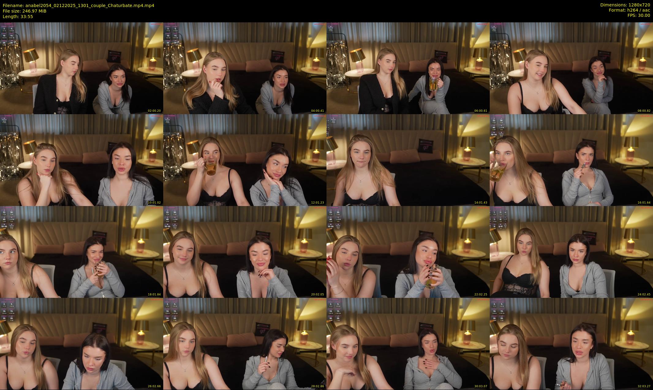 anabel2054 — 34 minute Chaturbate female cam show recording, 720p, Dec 2, 2025