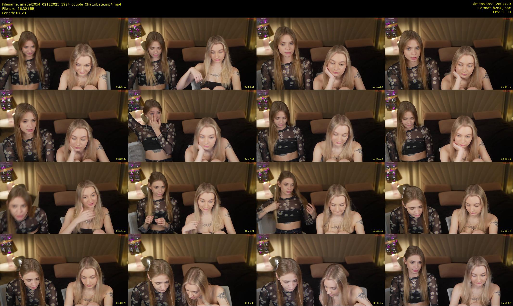 anabel2054 — 8 minute Chaturbate female cam show recording, 720p, Dec 2, 2025